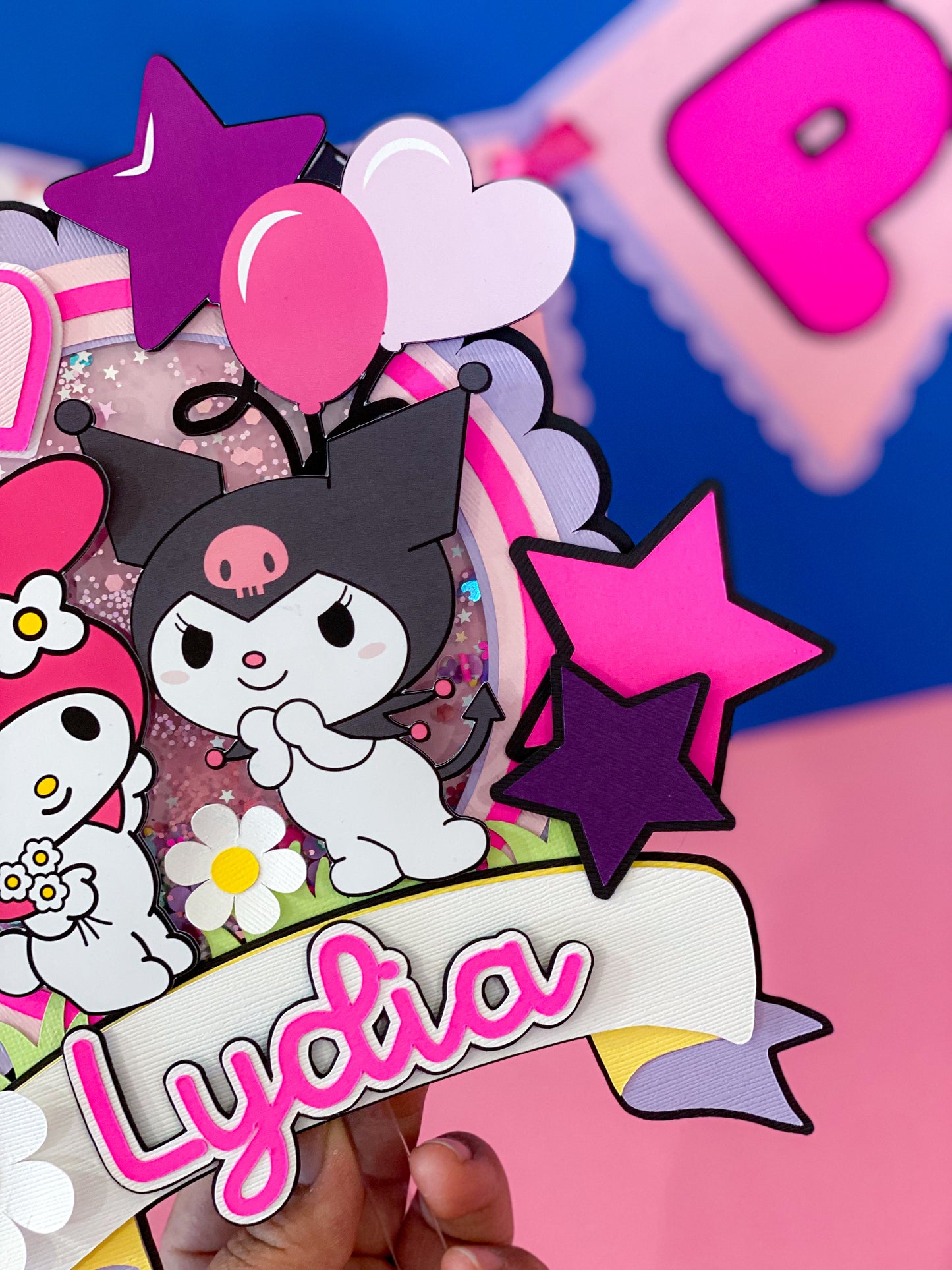 Kuromi Cake Topper