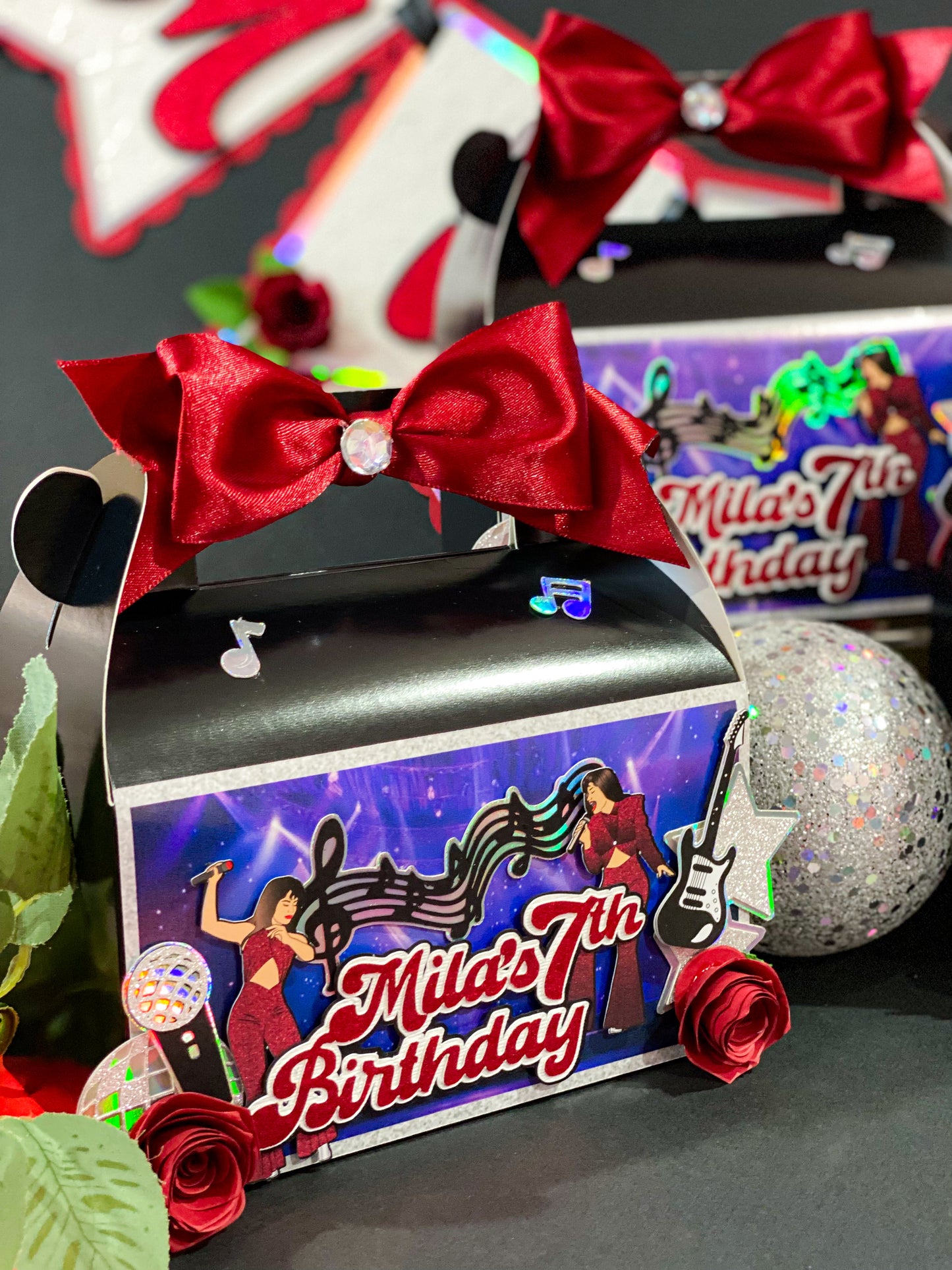 Selena Favor Boxes