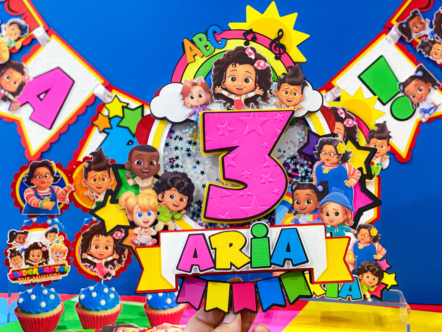 Kindergarten: The Musical Cake Topper