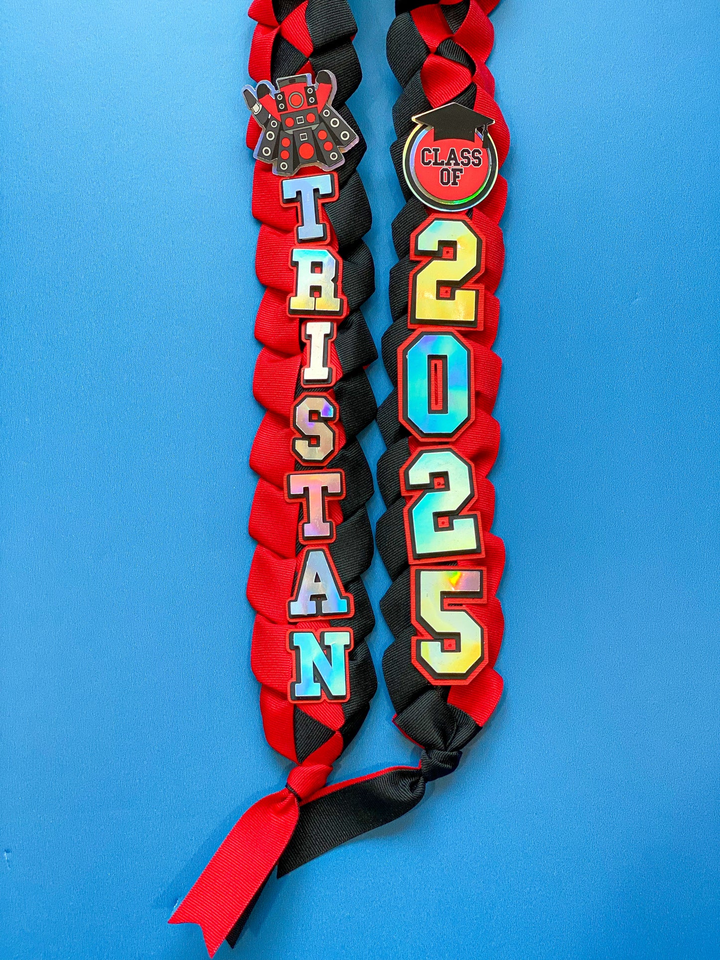 Titan Speakerman Graduation Lei | Kindergarten Graduation Lei | Graduation Gift | Graduation Ribbon Lei | Class of 2026