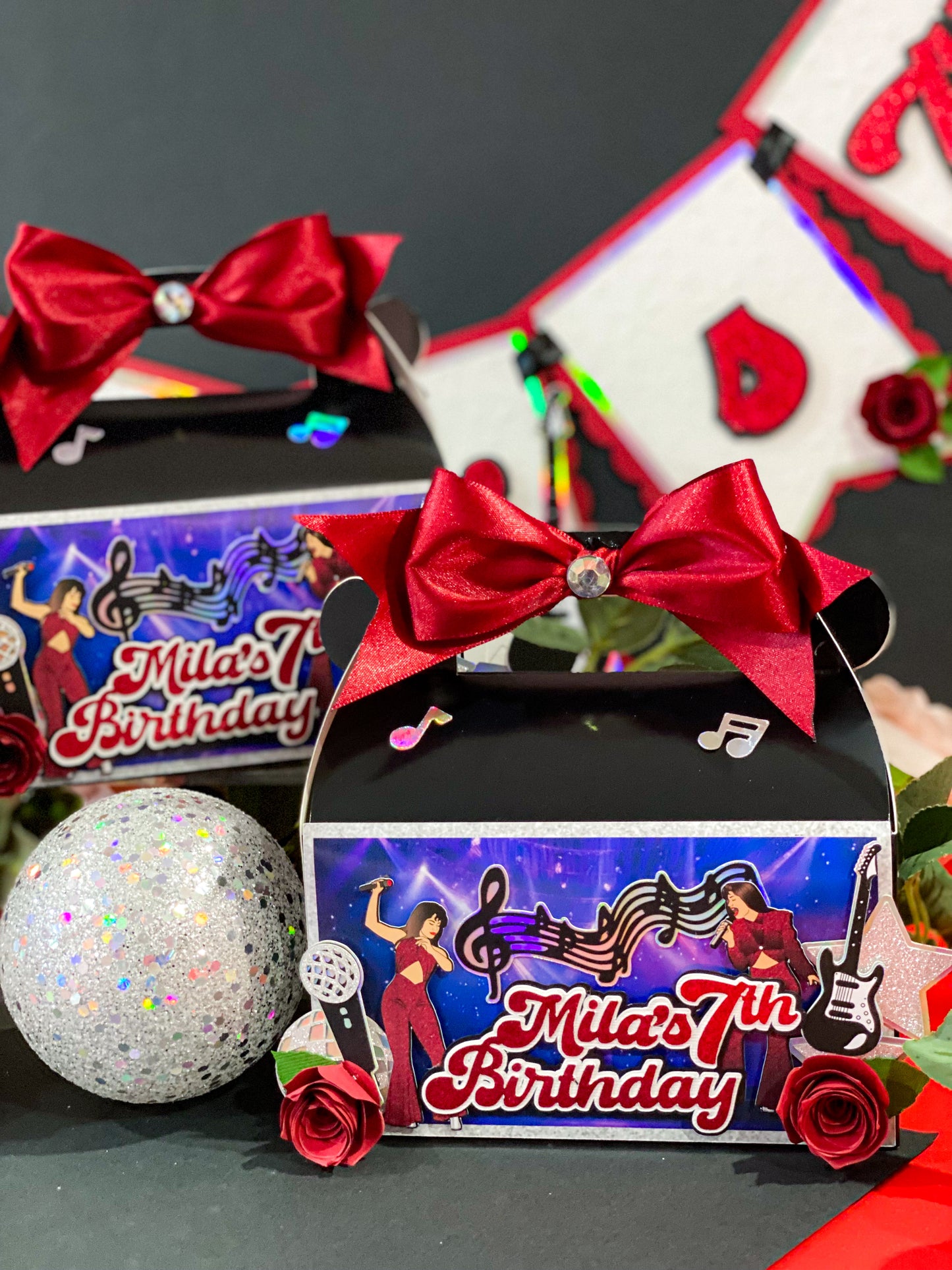 Selena Favor Boxes