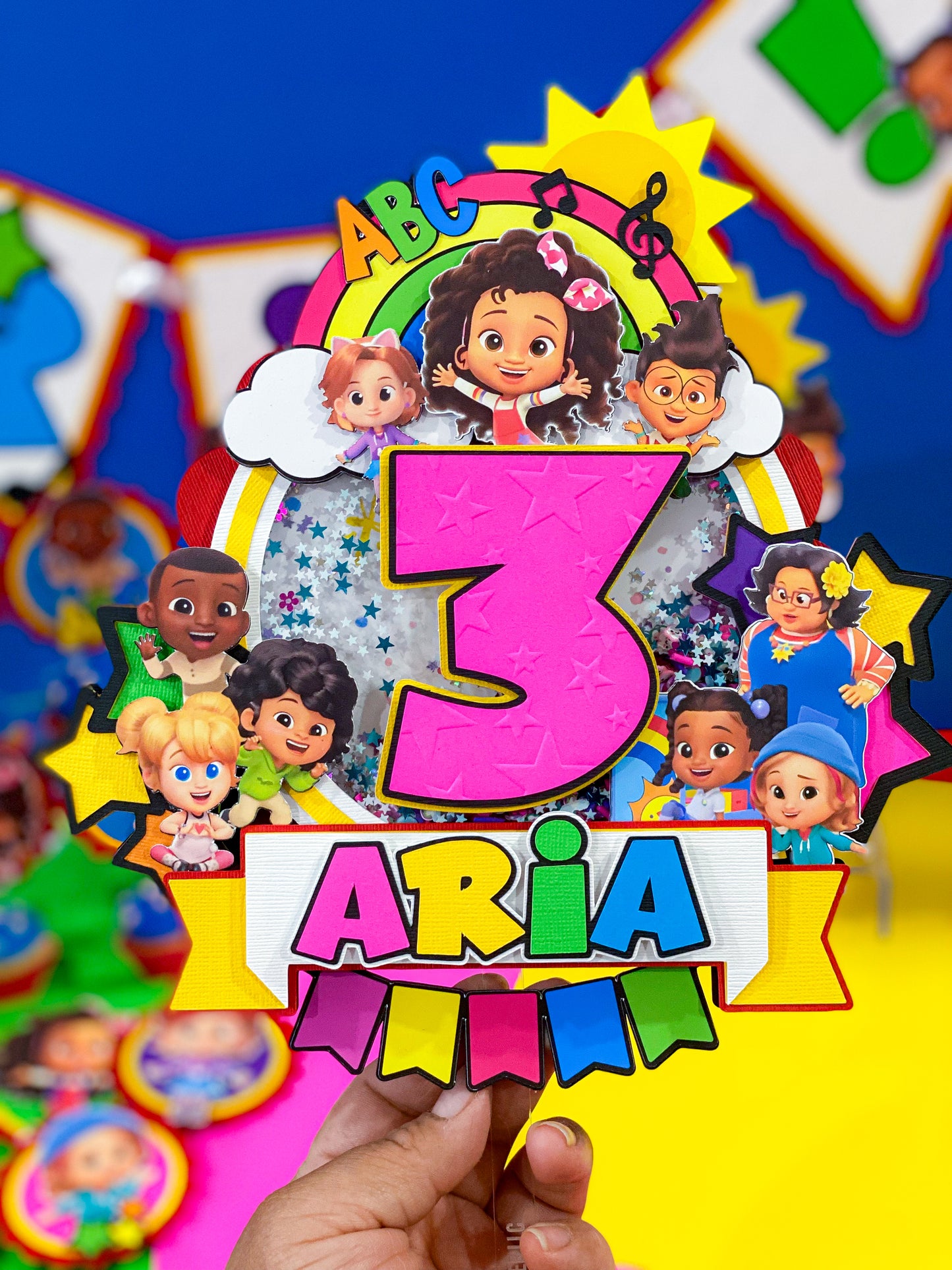 Kindergarten: The Musical Cake Topper