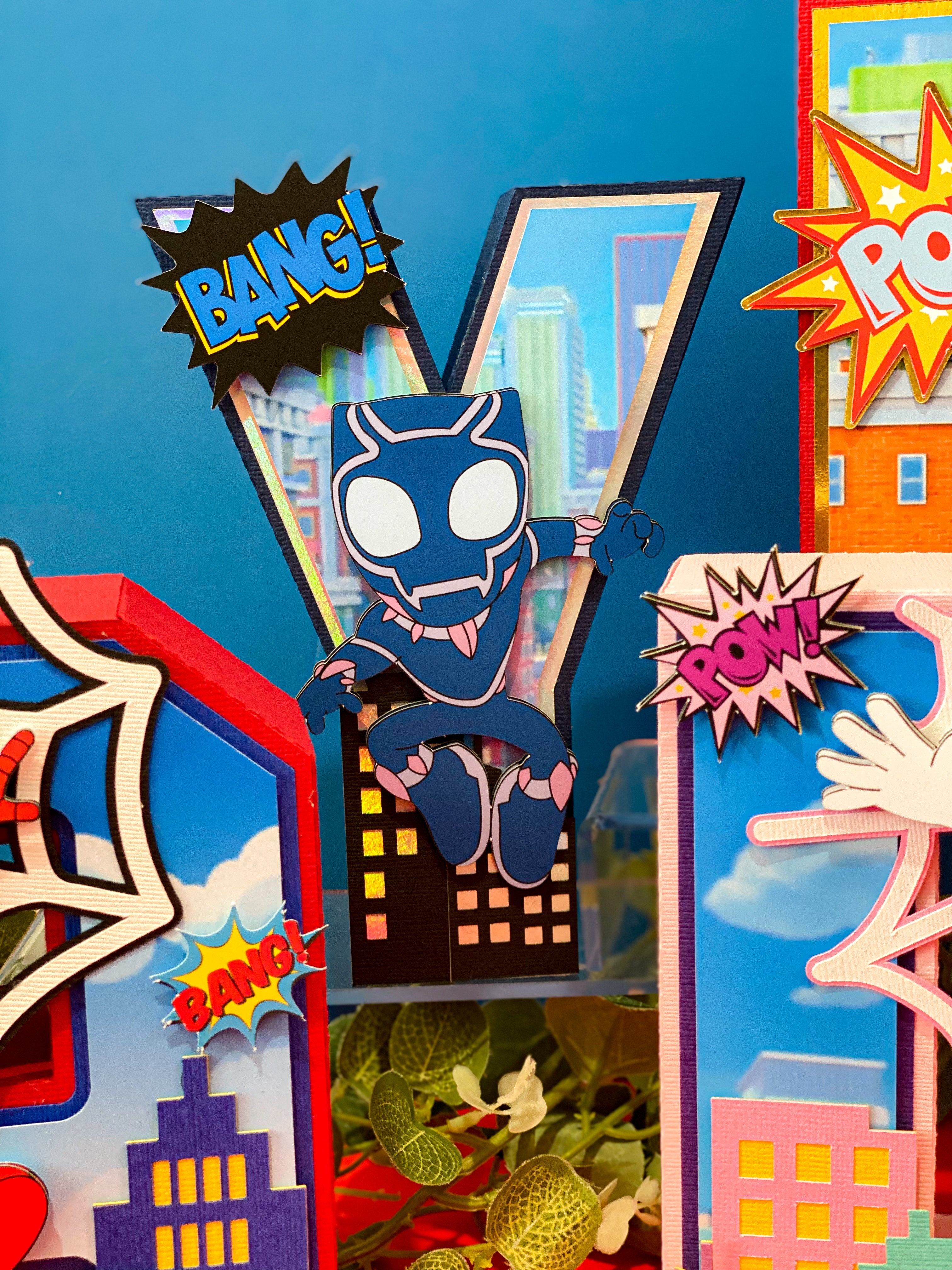 Spidey and Amazing Friends 3D Letters or Numbers