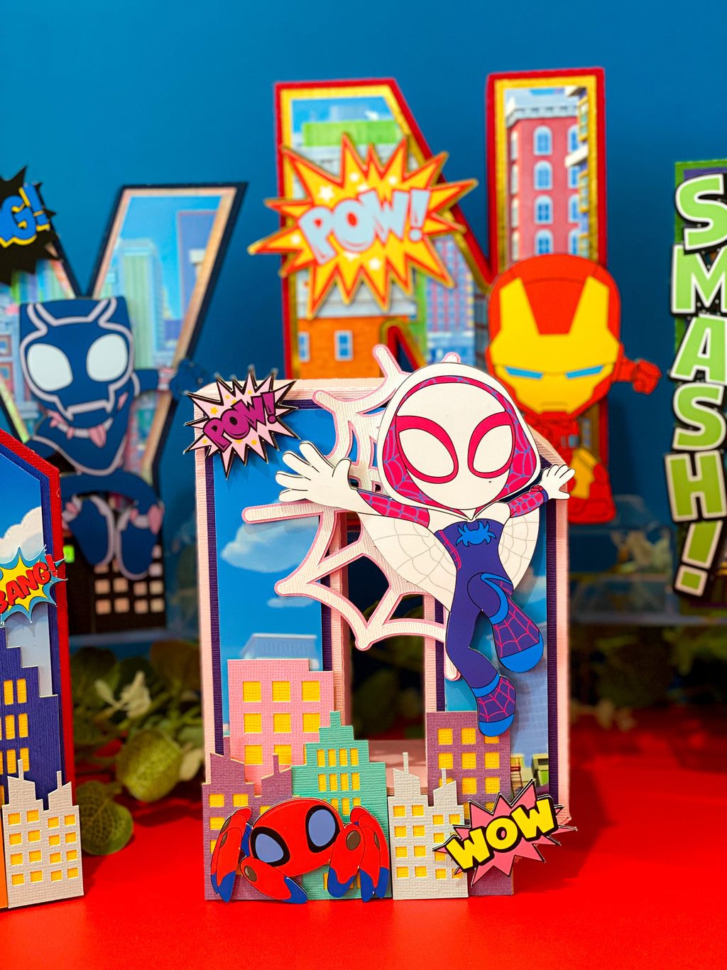 Spidey and Amazing Friends 3D Letters or Numbers