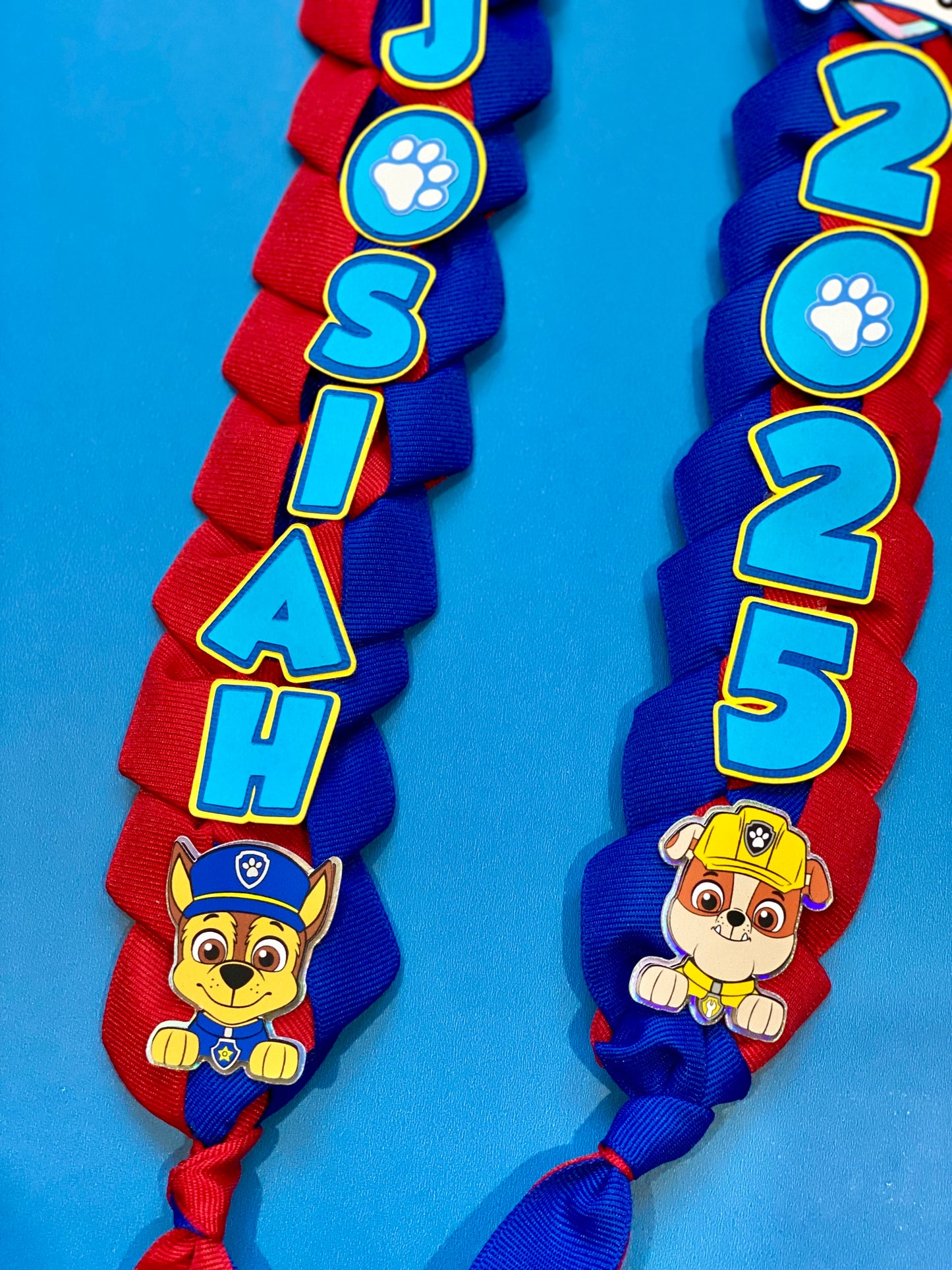 Bundle Paw Patrol Graduation Cap Topper and Lei | Kindergarten Graduation | Graduation Gift | Personalized Grad Cap and Lei | Class of 2026
