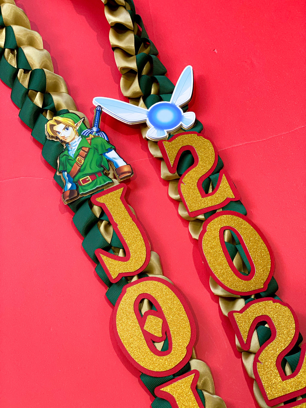 The Legend of Zelda Graduation Lei | Kindergarten Graduation Lei | Graduation Gift | Princess Graduation Lei | Graduation Ribbon Lei | Class of 2026
