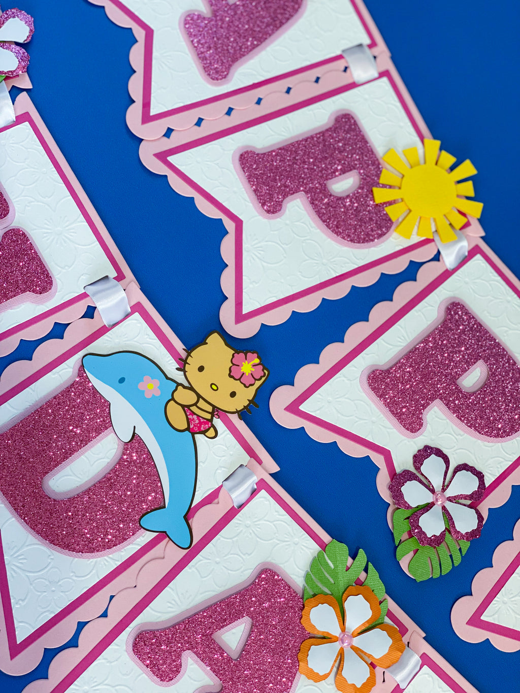 Hello Kitty Luau Banner