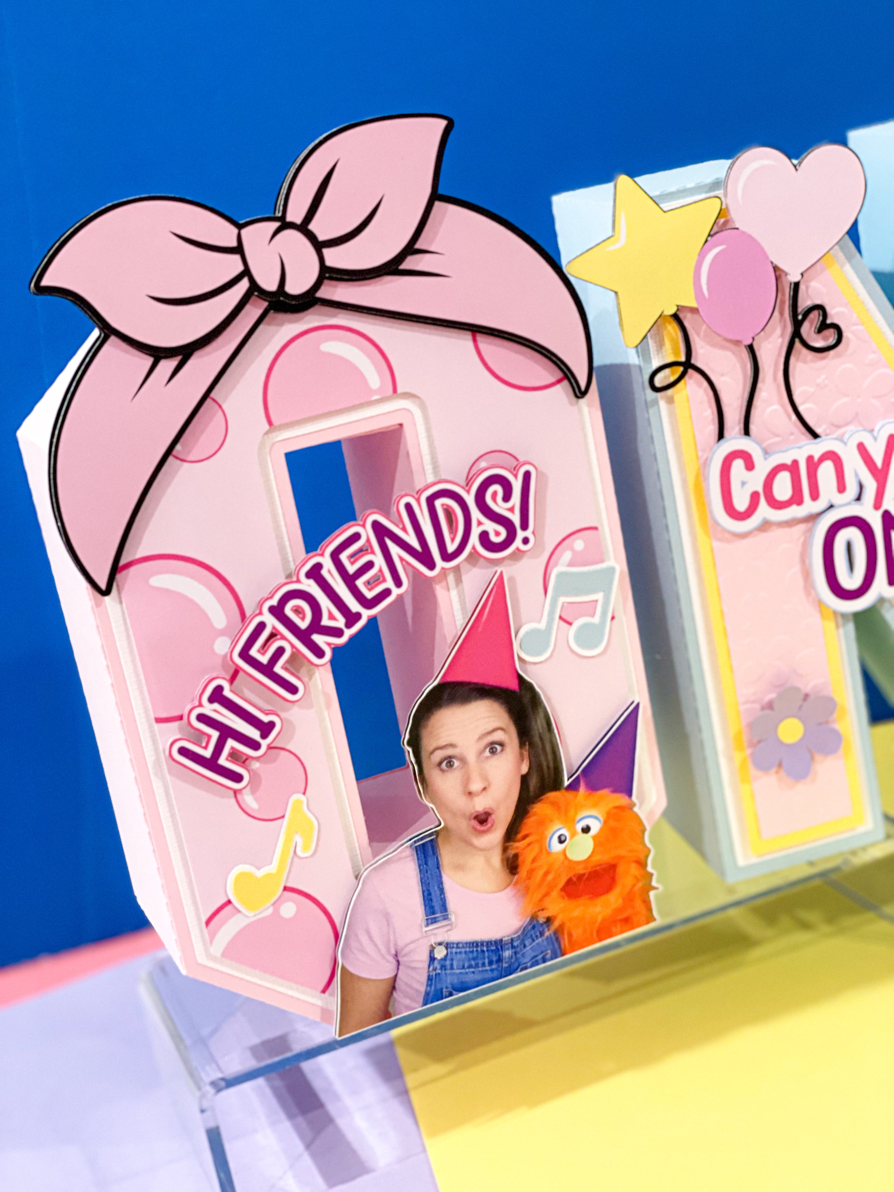 Ms Rachel 3D Letters or Numbers