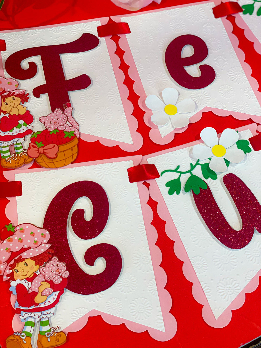 Strawberry Shortcake Banner