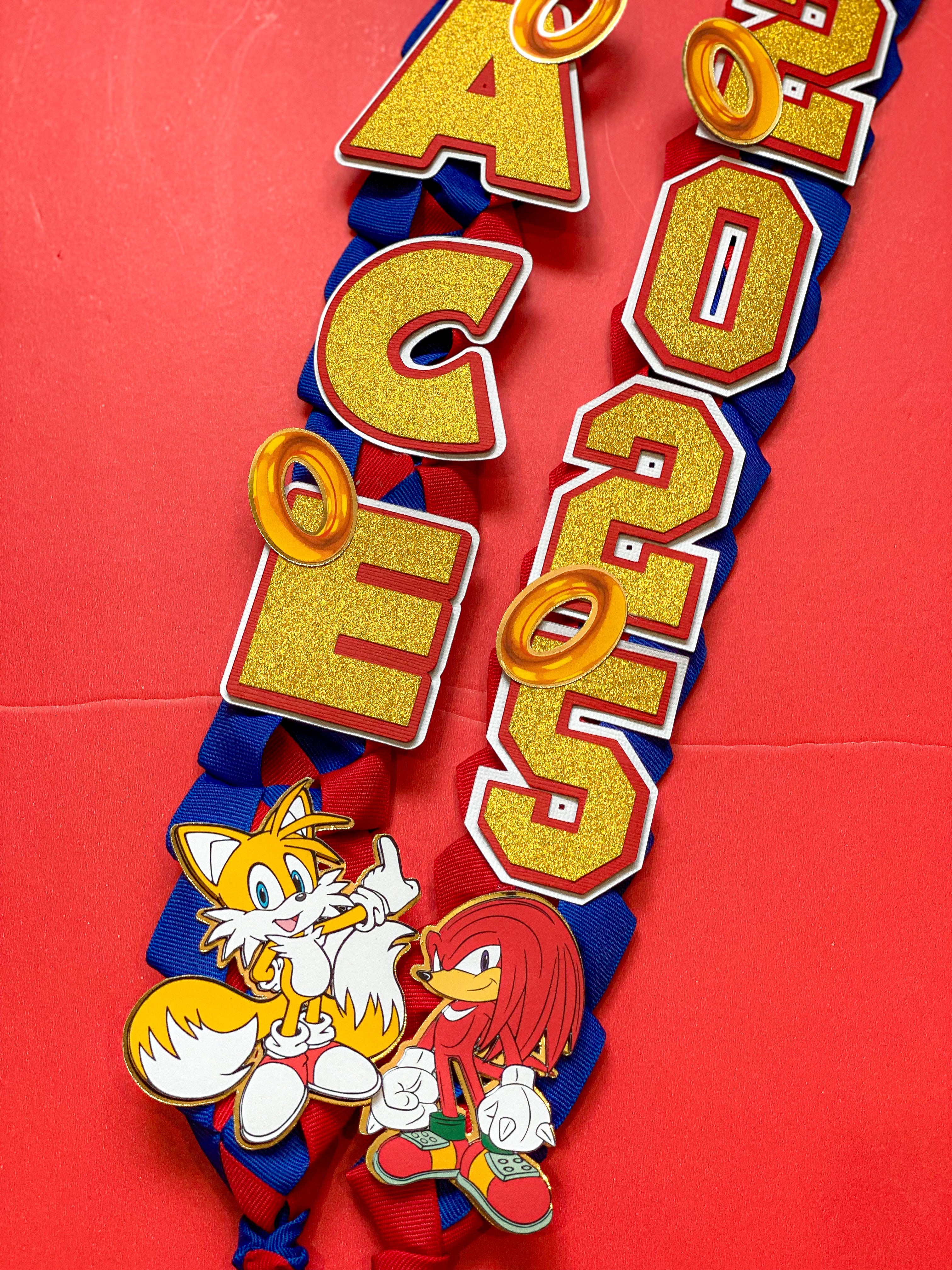 Sonic Graduation Lei | Kindergarten Graduation Lei | Graduation Gift | Princess Graduation Lei | Graduation Ribbon Lei | Class of 2026