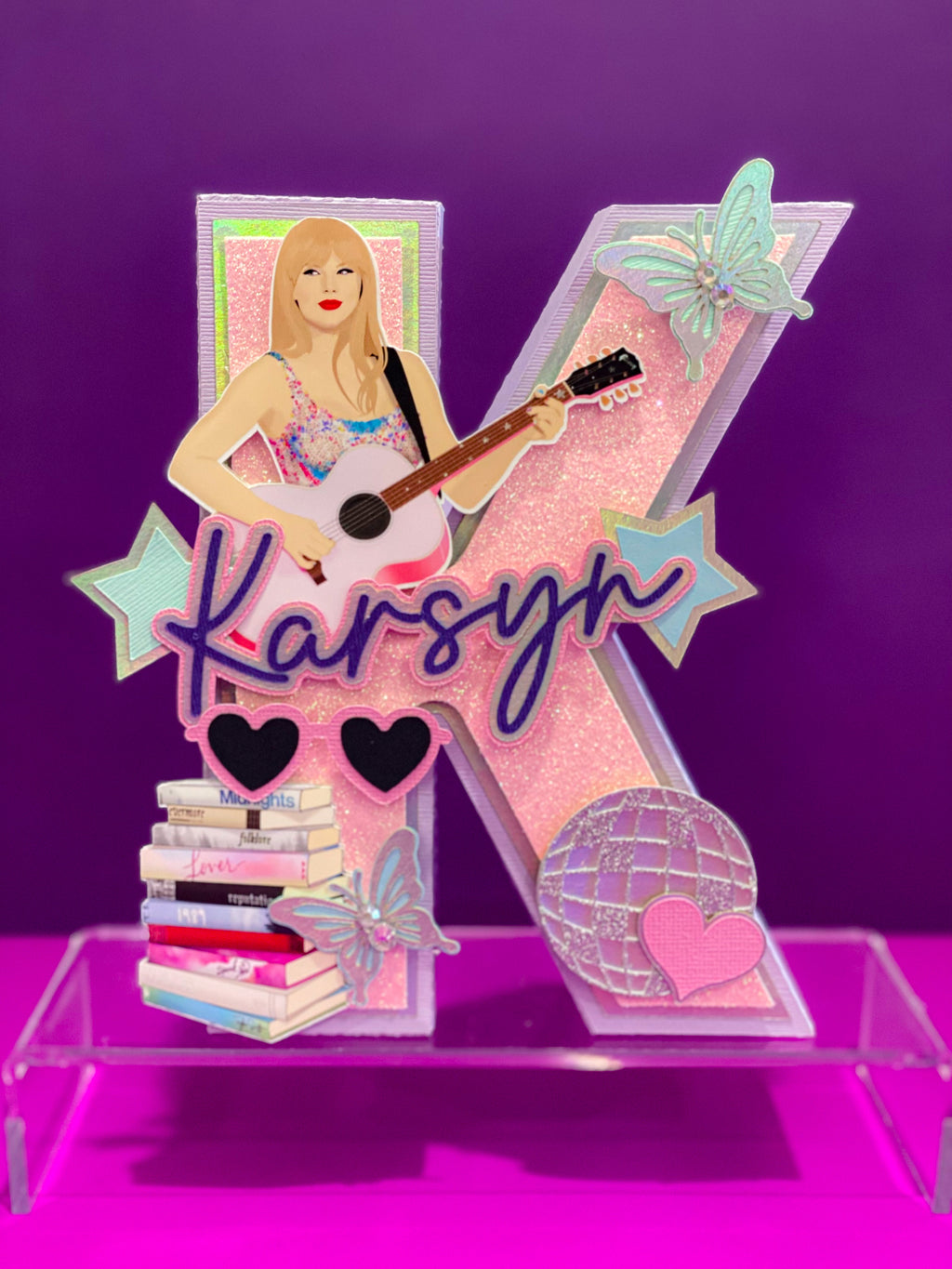 Large Taylor Swift 3D Letter or Number with Namer