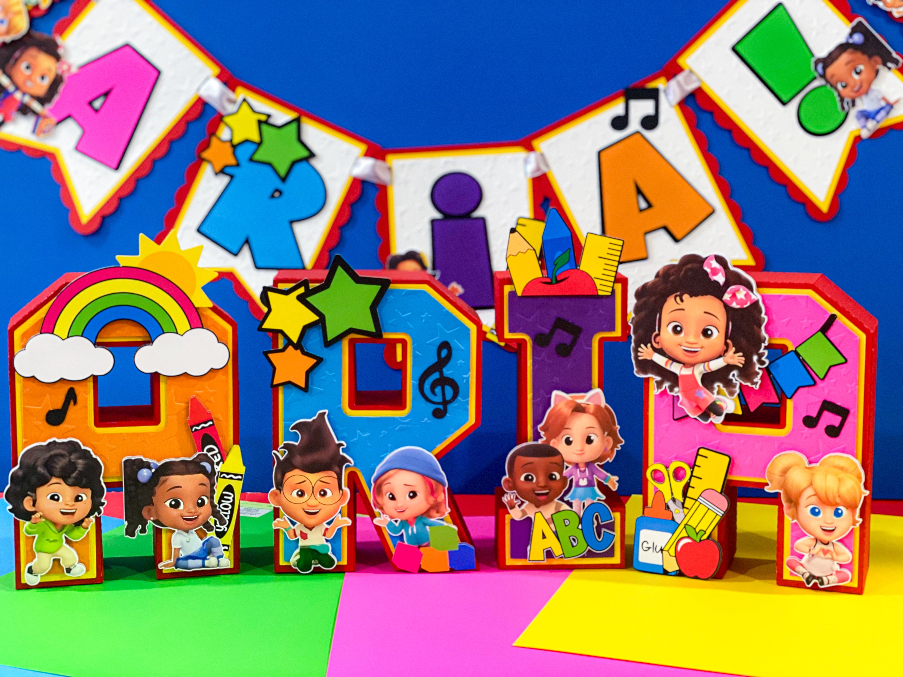 Kindergarten: The Musical 3D Letters or Numbers