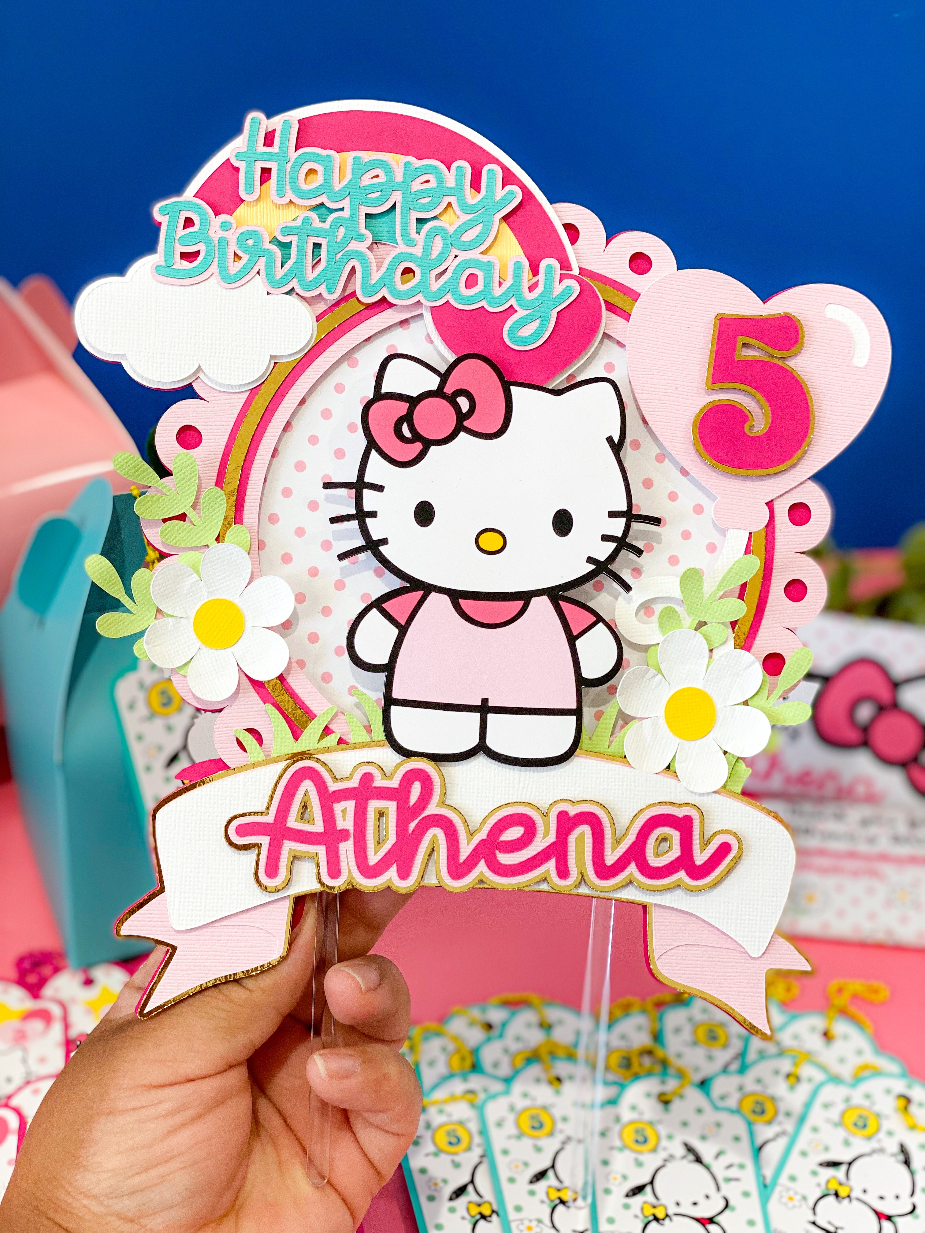 Hello Kitty Cake Topper