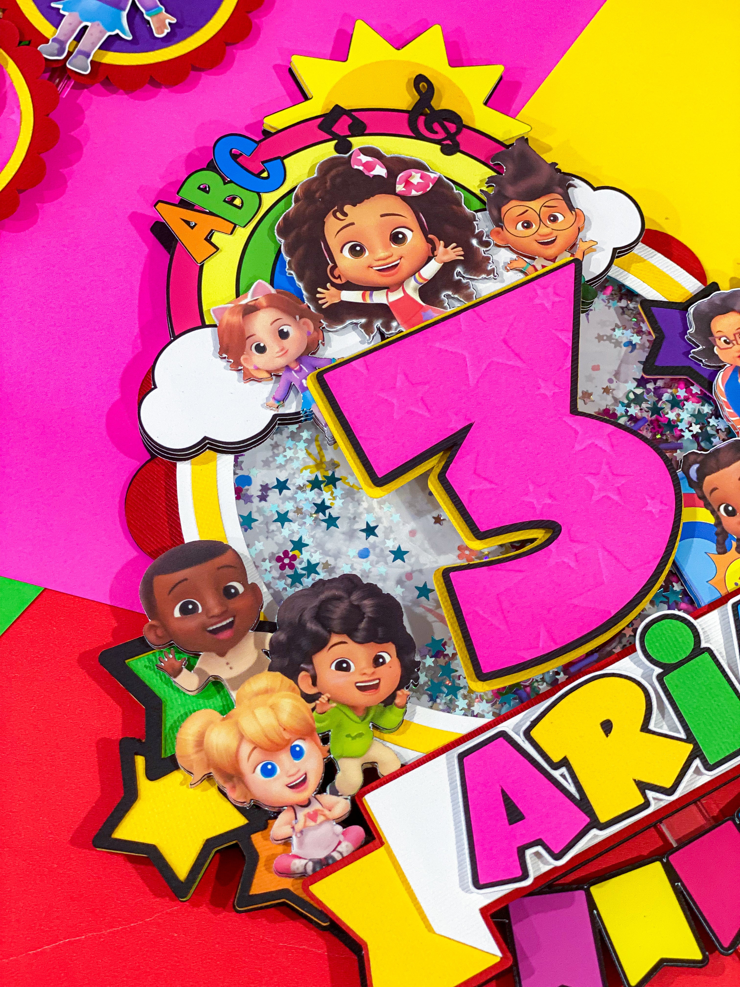 Kindergarten: The Musical Cake Topper