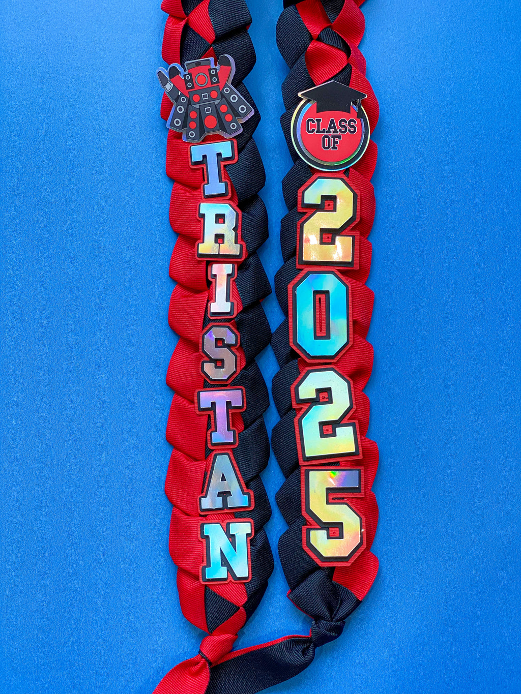 Titan Speakerman Graduation Lei | Kindergarten Graduation Lei | Graduation Gift | Princess Graduation Lei | Graduation Ribbon Lei | Class of 2026