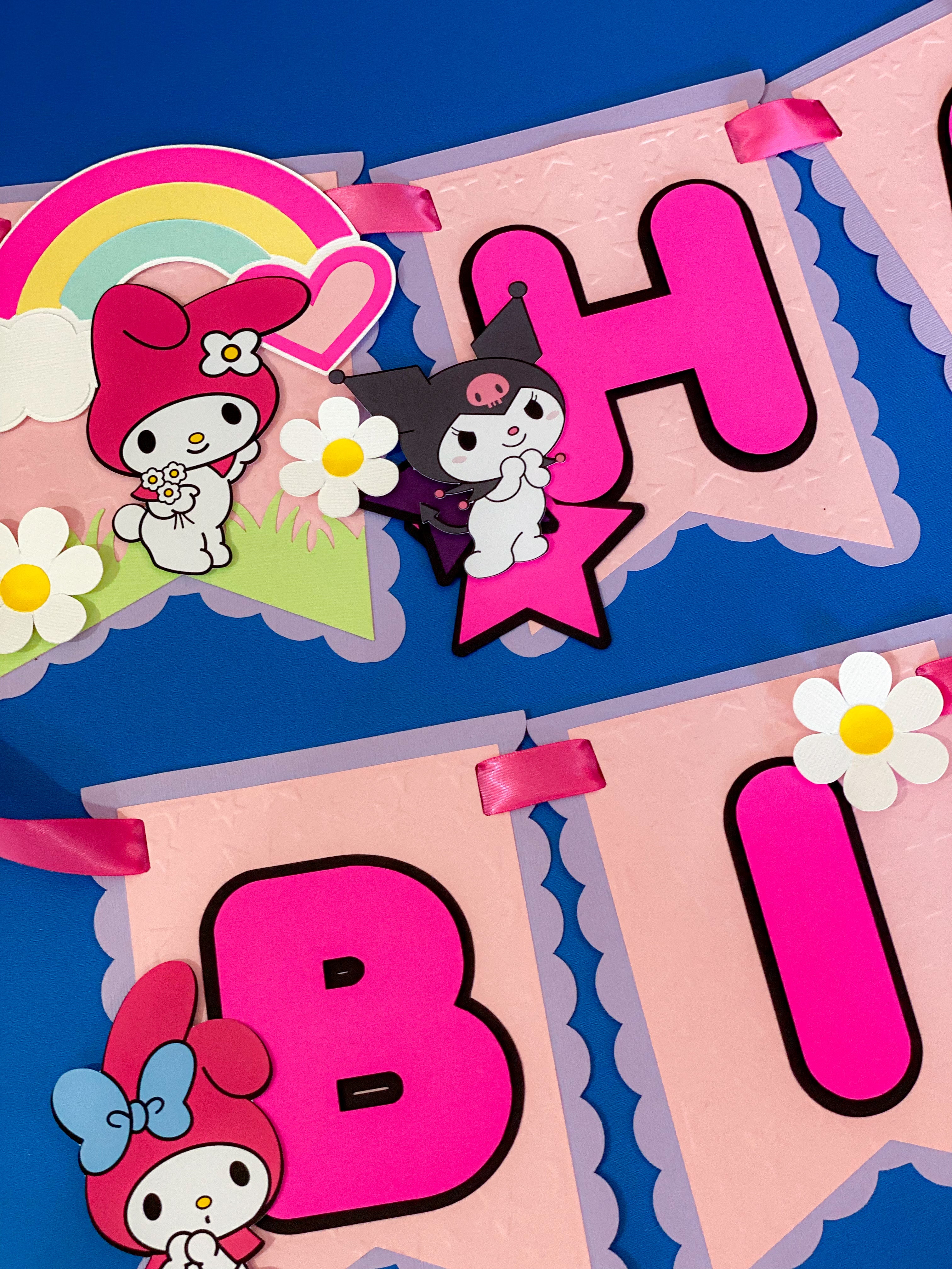 Kuromi My Melody Banner