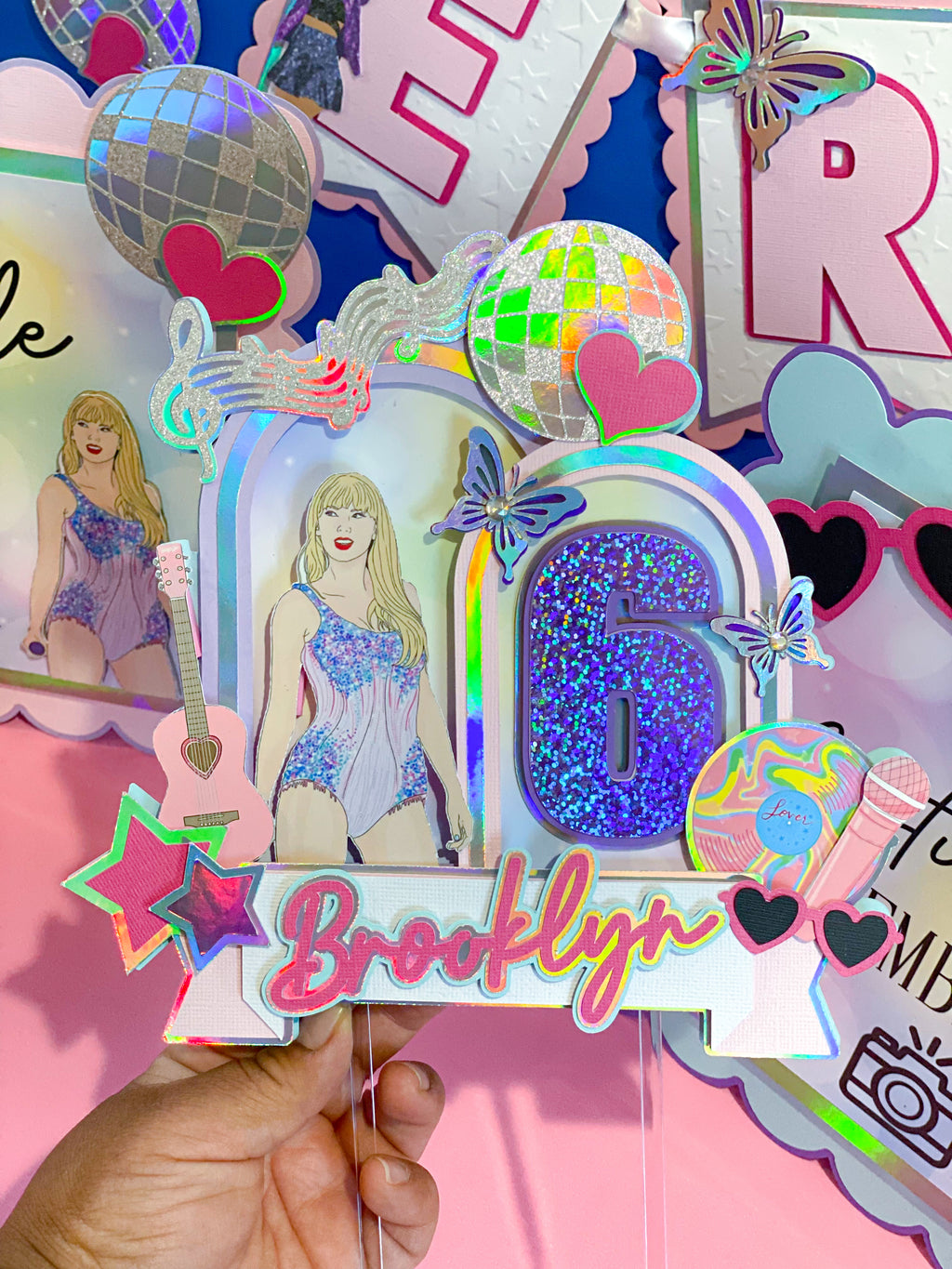 Taylor Swift Cake Topper