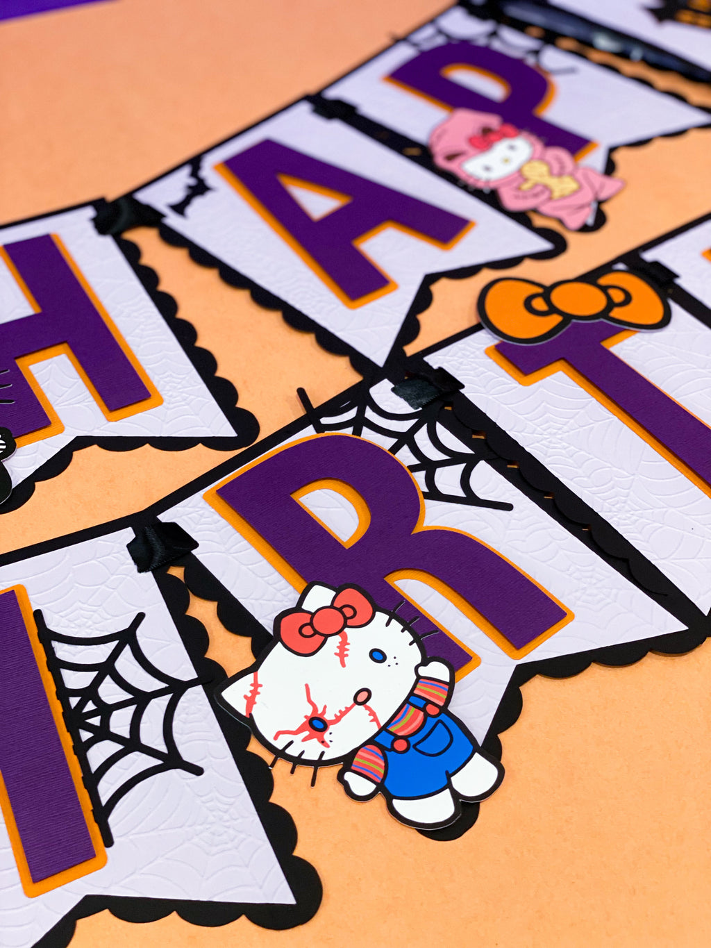 Hello Kitty Halloween Banner