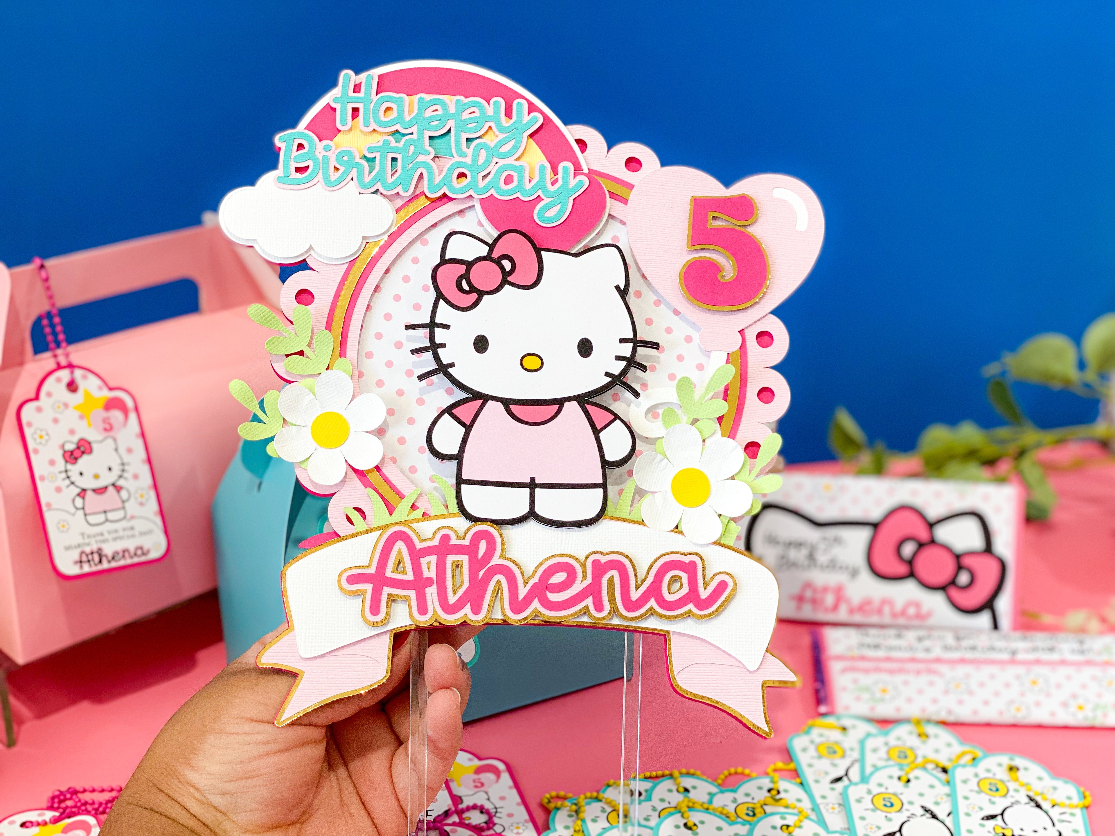 Hello Kitty Cake Topper