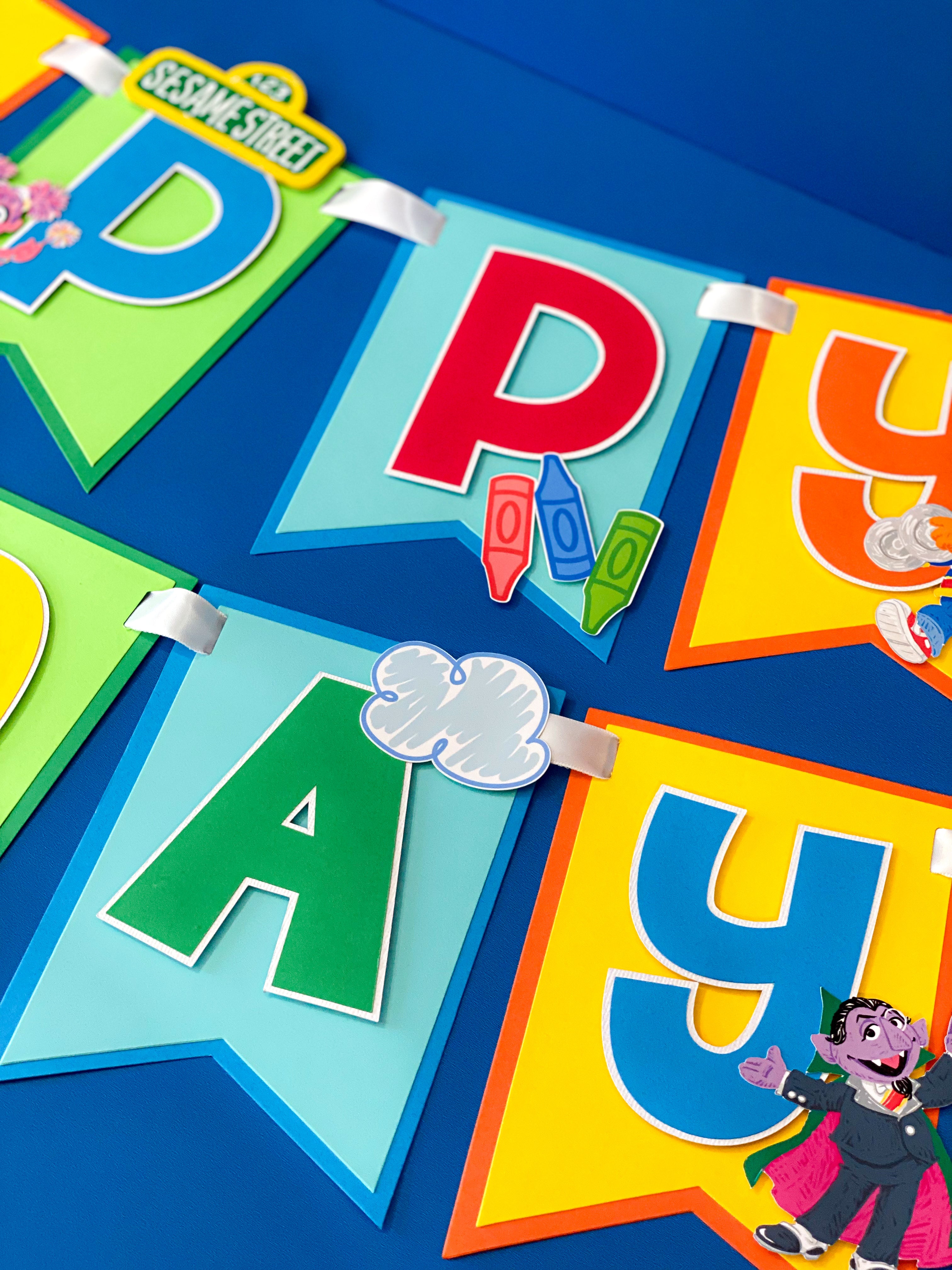 Sesame Street Elmo Banner