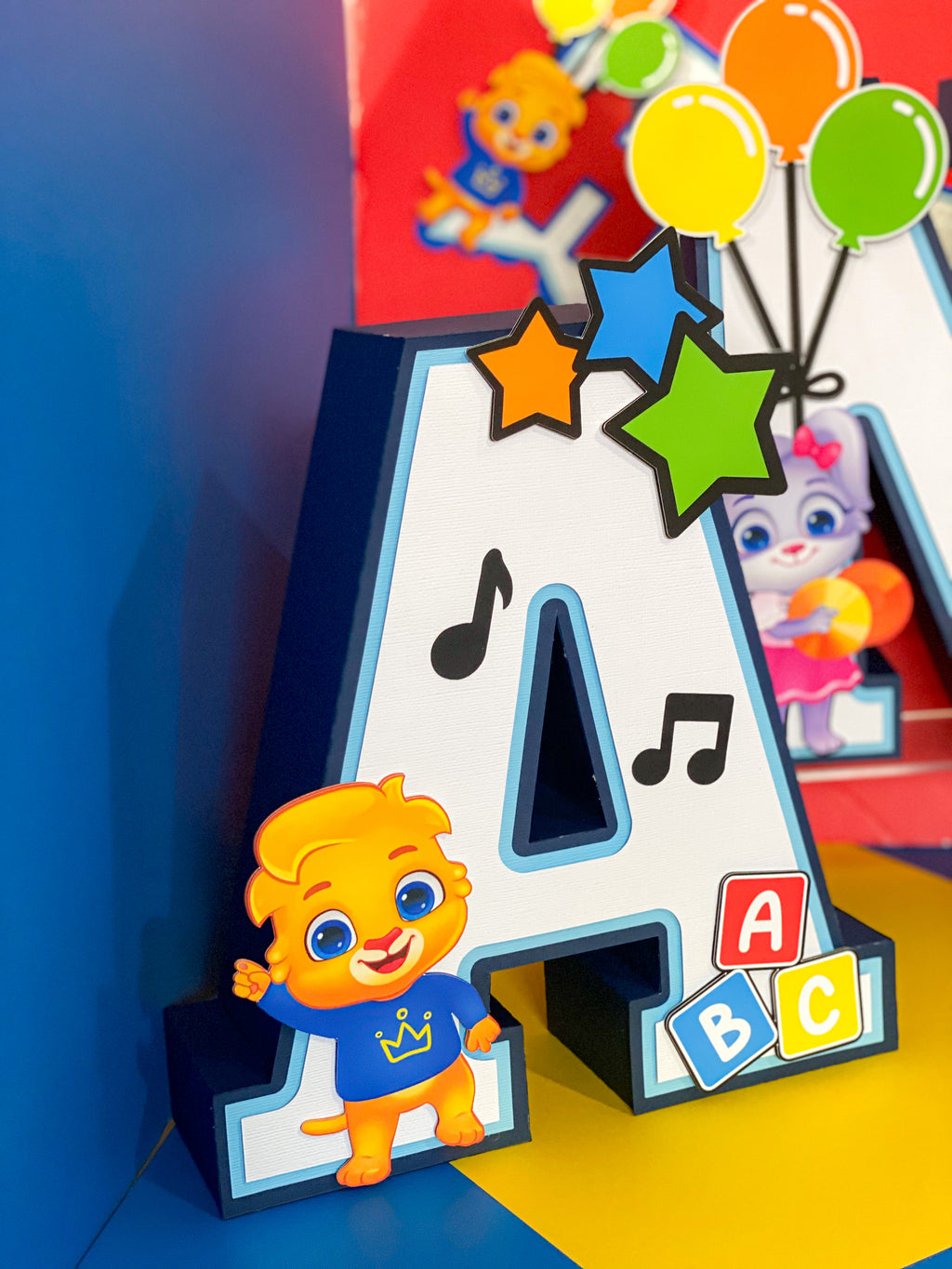 Lucas and Friends 3D Letters or Numbers