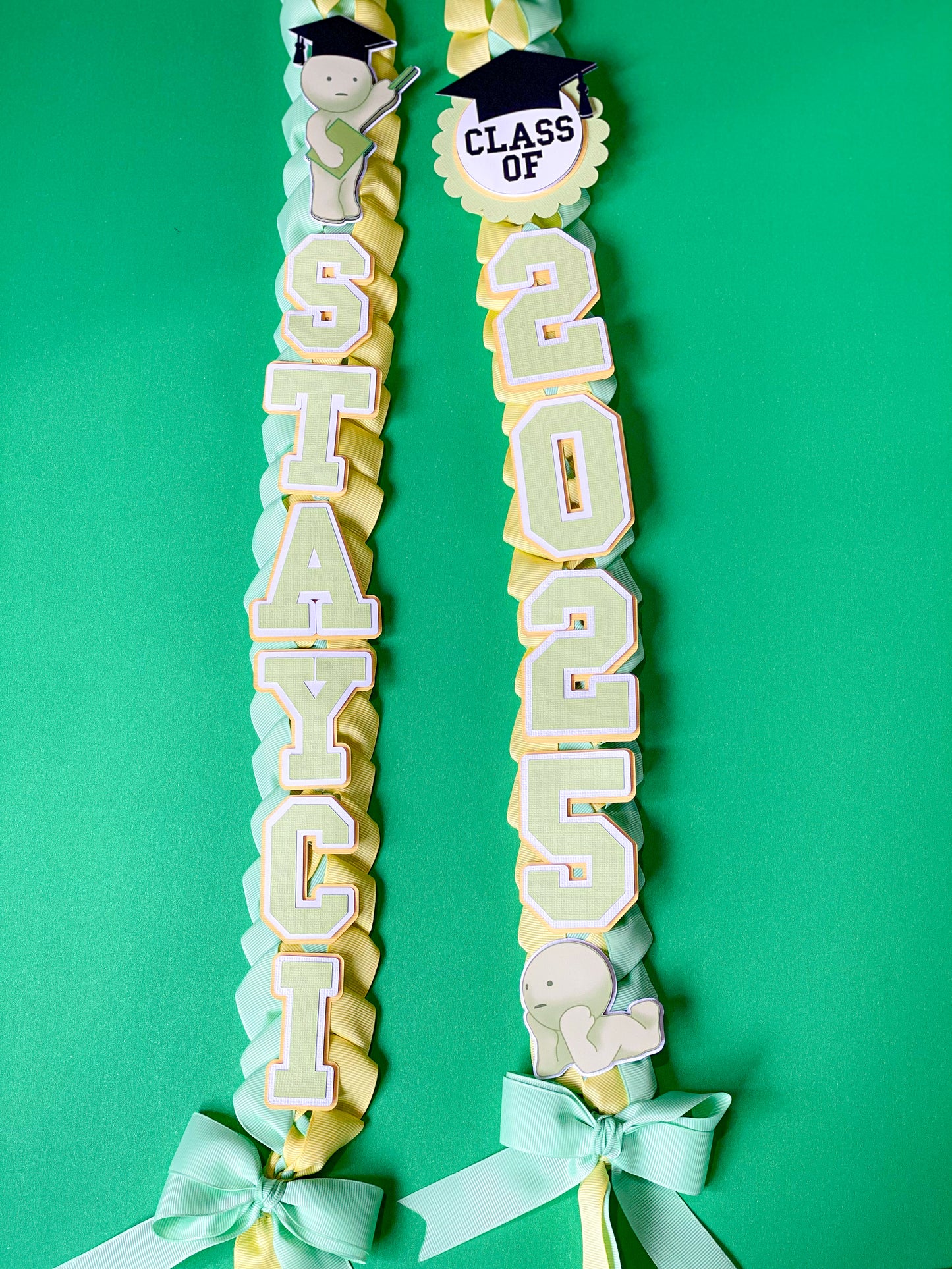 Smiski Graduation Lei | Kindergarten Graduation Lei | Graduation Gift | Graduation Ribbon Lei | Class of 2026