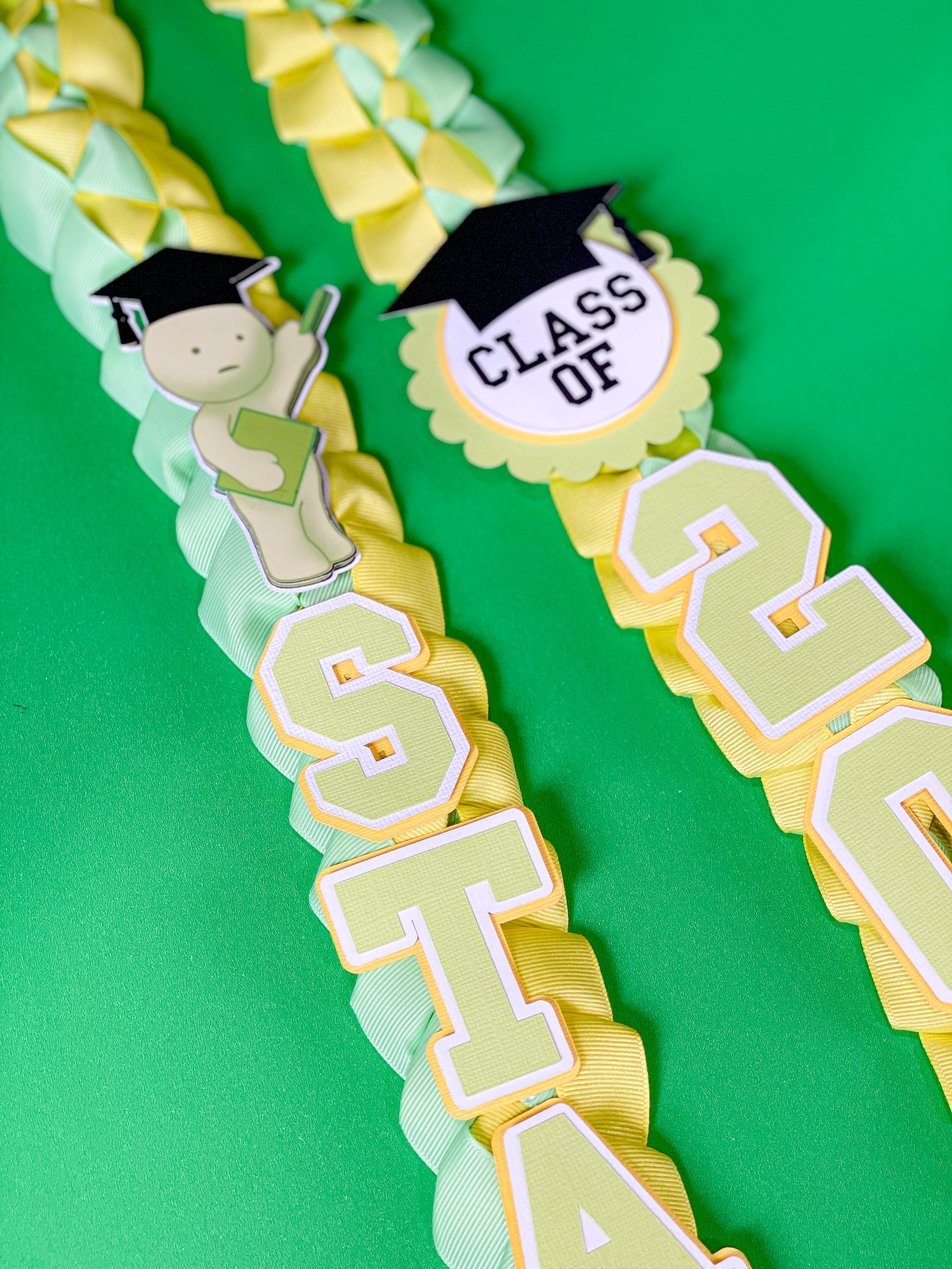 Smiski Graduation Lei | Kindergarten Graduation Lei | Graduation Gift | Princess Graduation Lei | Graduation Ribbon Lei | Class of 2026