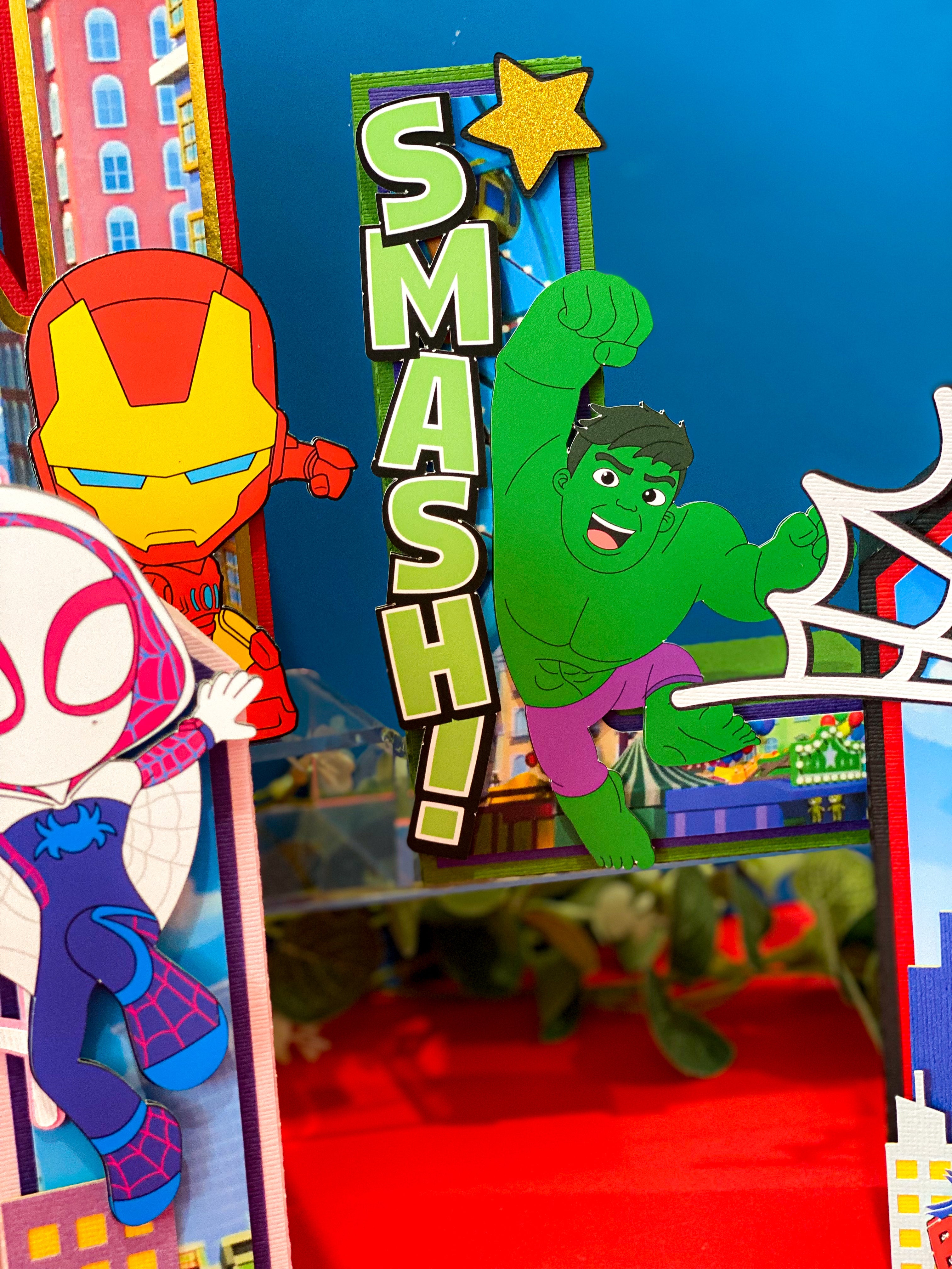 Spidey and Amazing Friends 3D Letters or Numbers