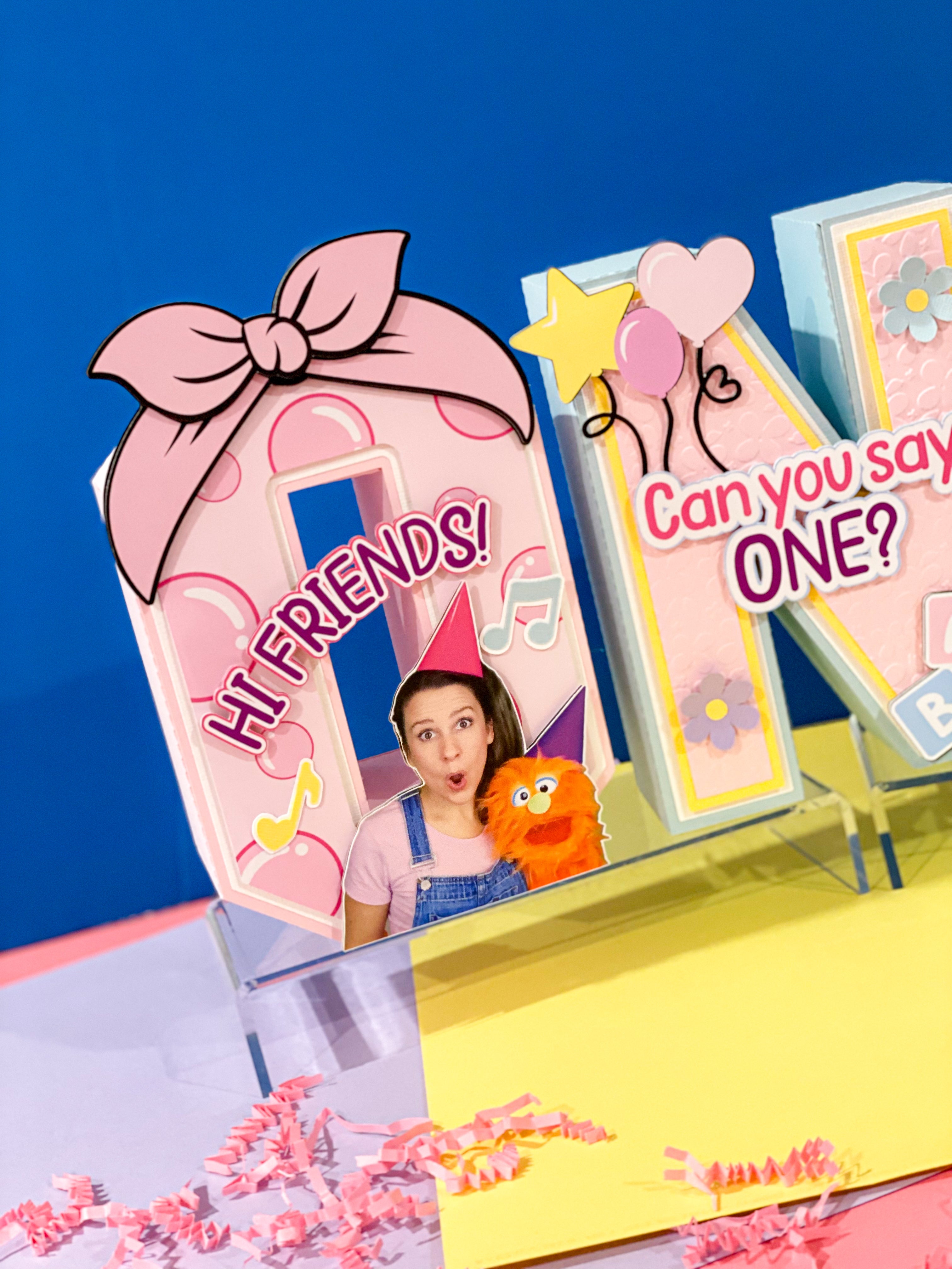 Ms Rachel 3D Letters or Numbers