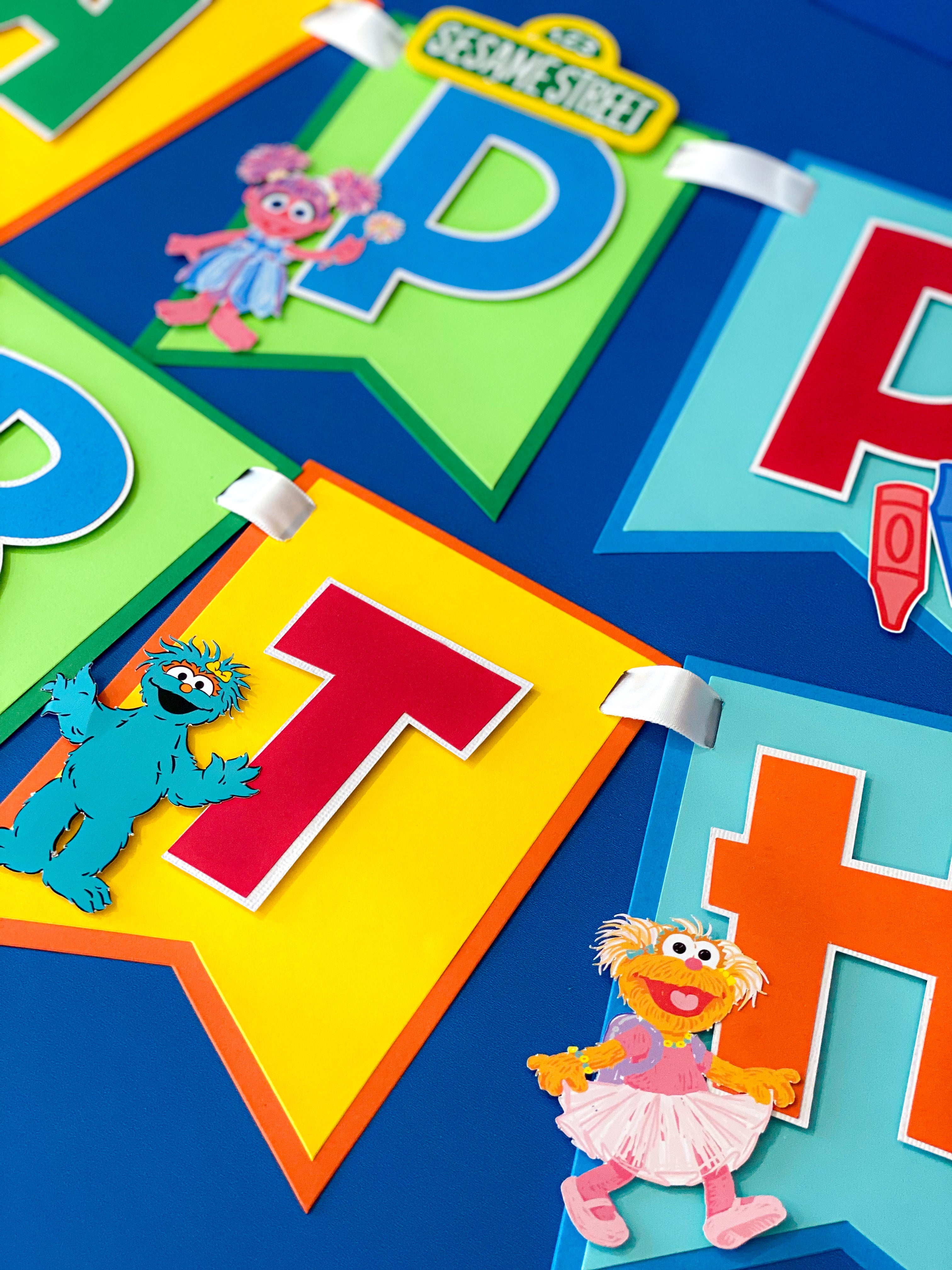 Sesame Street Elmo Banner