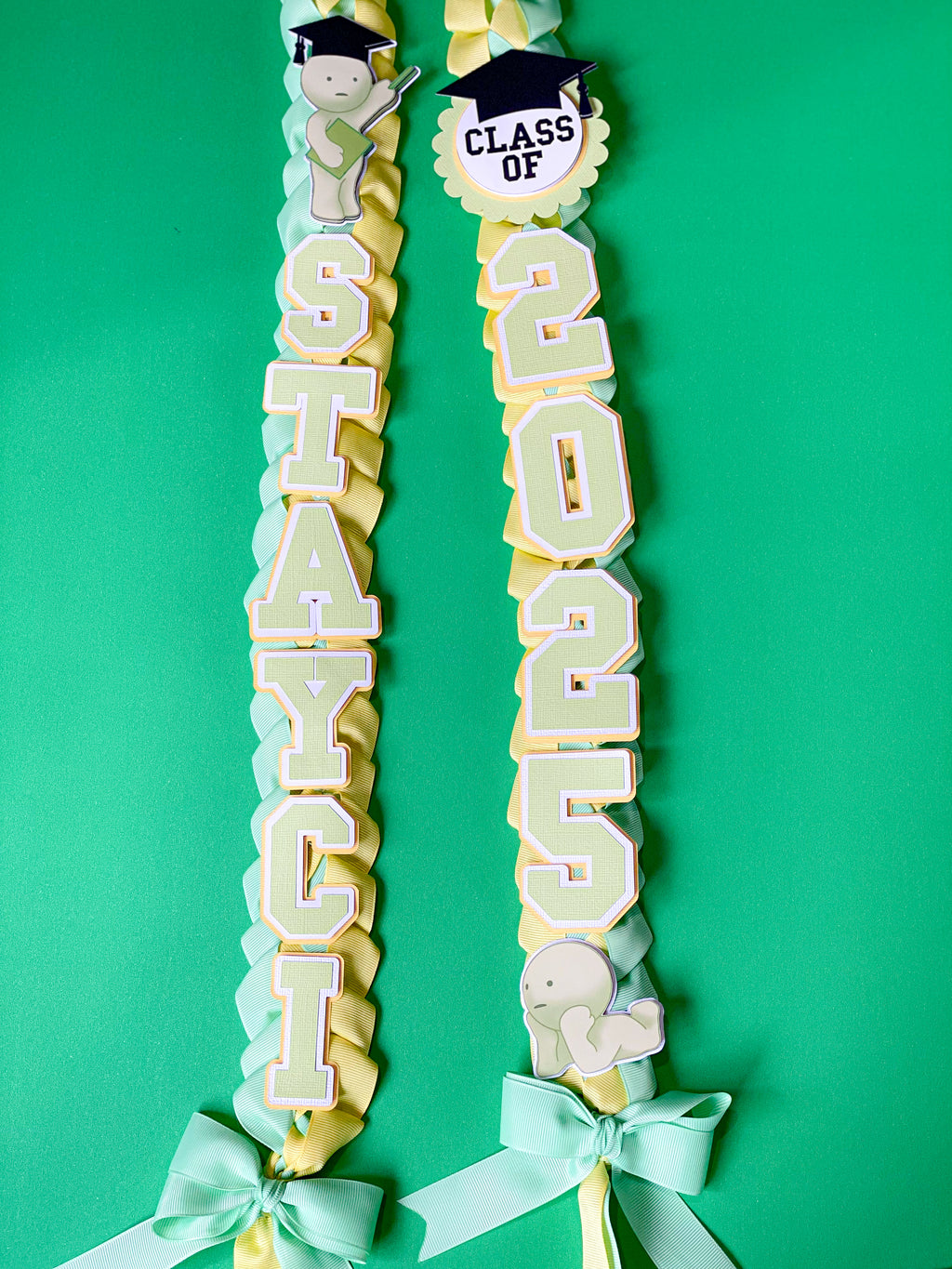 Smiski Graduation Lei | Kindergarten Graduation Lei | Graduation Gift | Princess Graduation Lei | Graduation Ribbon Lei | Class of 2026