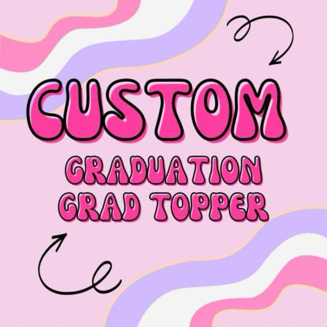 Custom Graduation Cap Topper