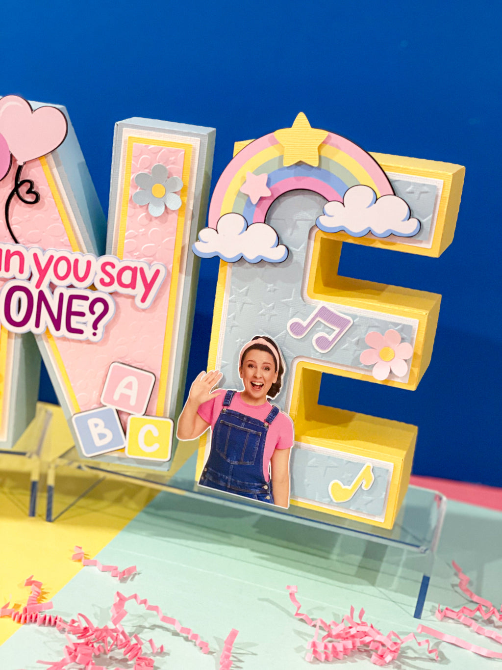 Ms Rachel 3D Letters or Numbers