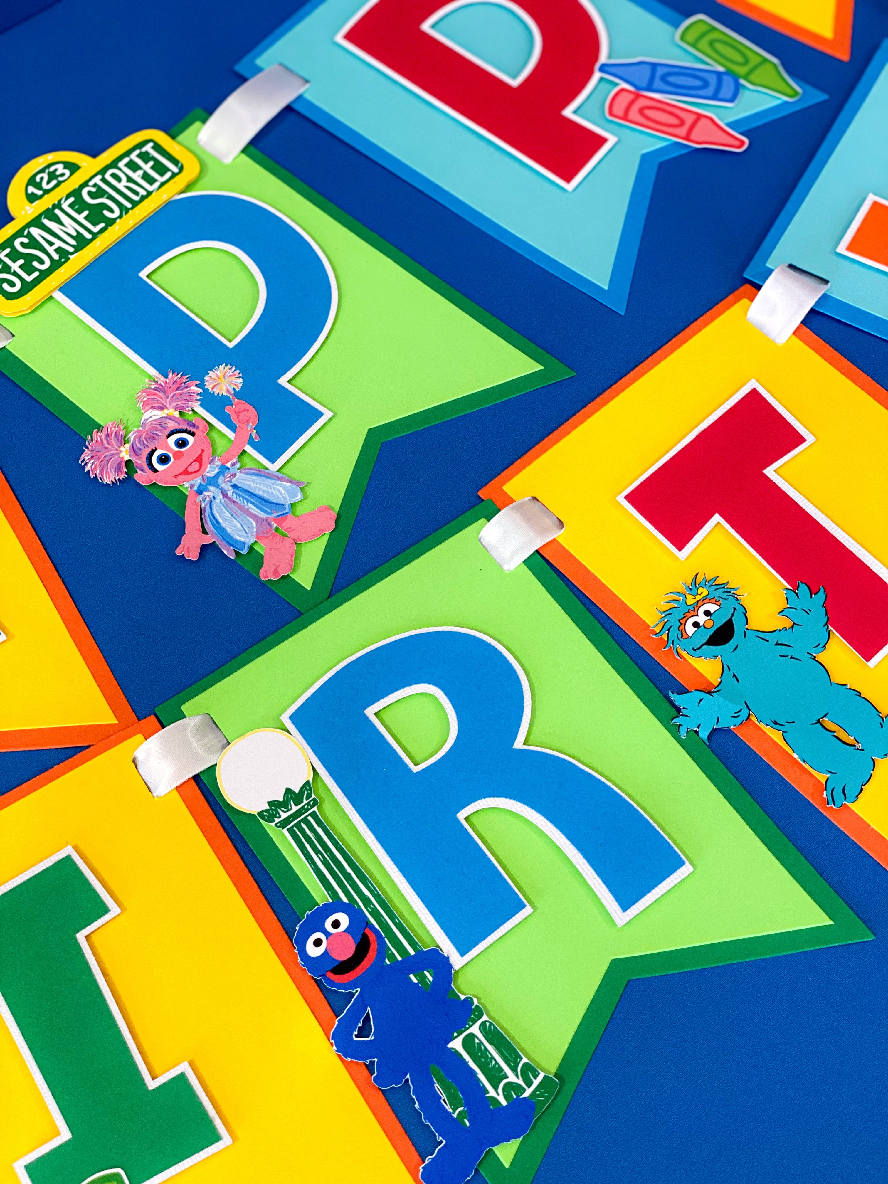 Sesame Street Elmo Banner