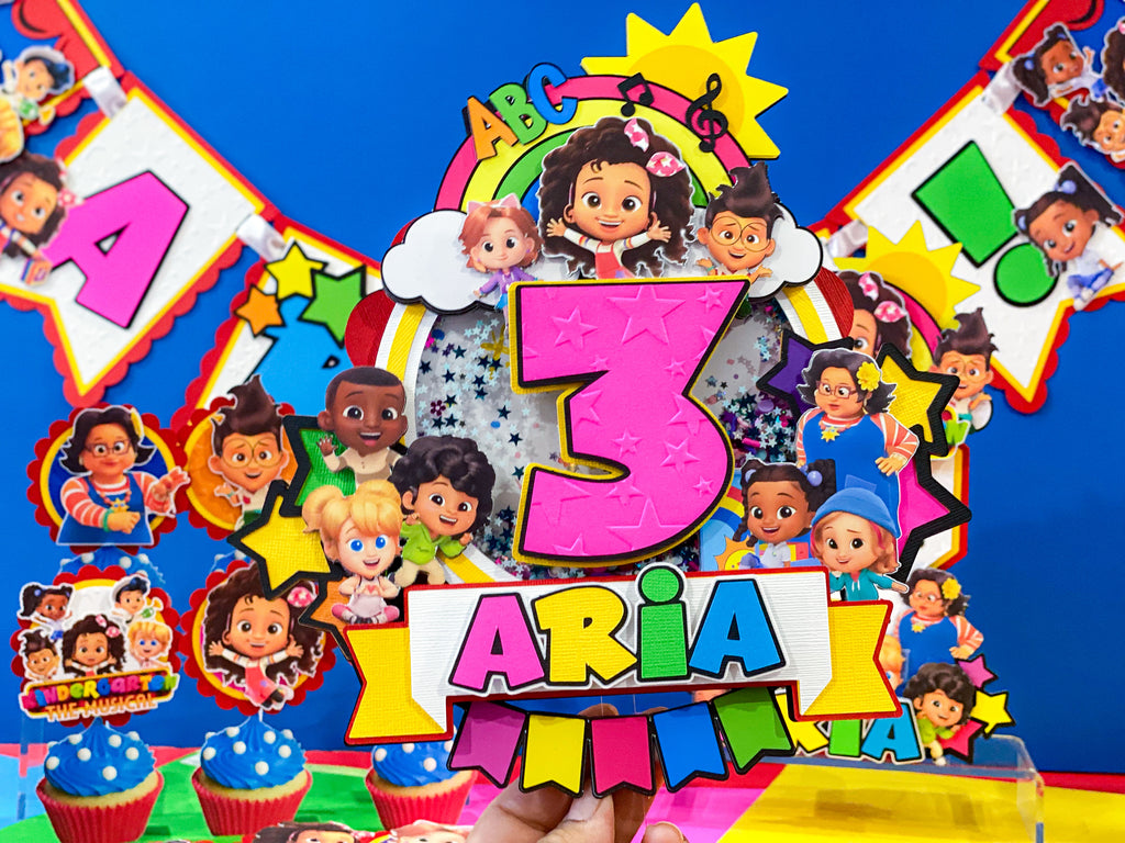 Kindergarten: The Musical Cake Topper