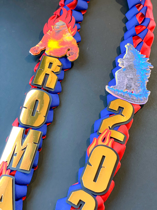 Godzilla Graduation Lei | Kindergarten Graduation Lei | Graduation Gift | Princess Graduation Lei | Graduation Ribbon Lei | Class of 2026