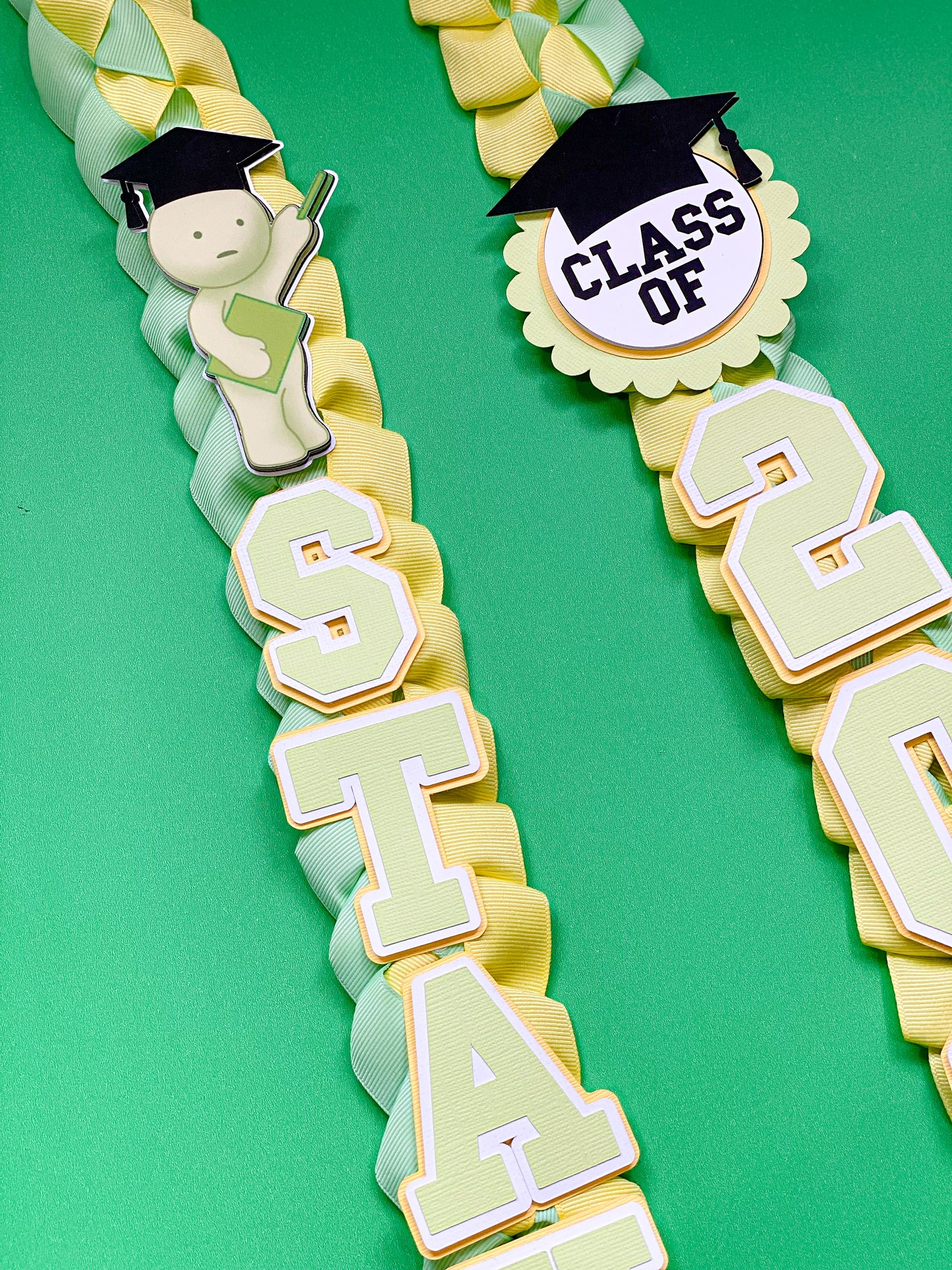 Smiski Graduation Lei | Kindergarten Graduation Lei | Graduation Gift | Graduation Ribbon Lei | Class of 2026