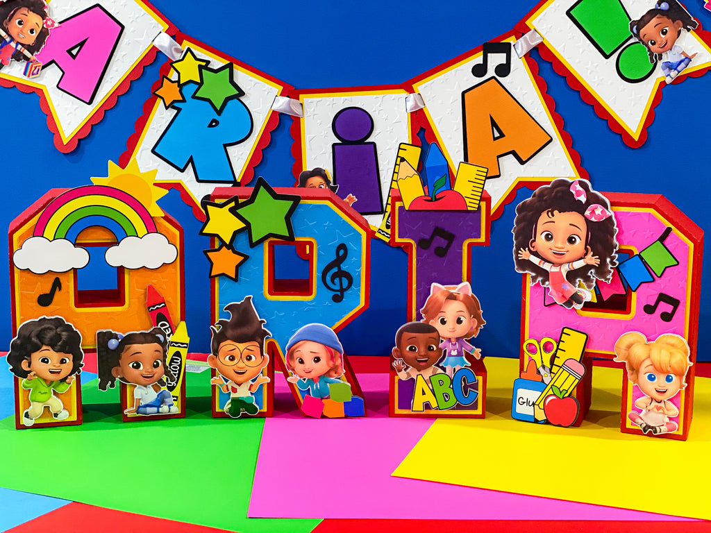 Kindergarten: The Musical 3D Letters or Numbers