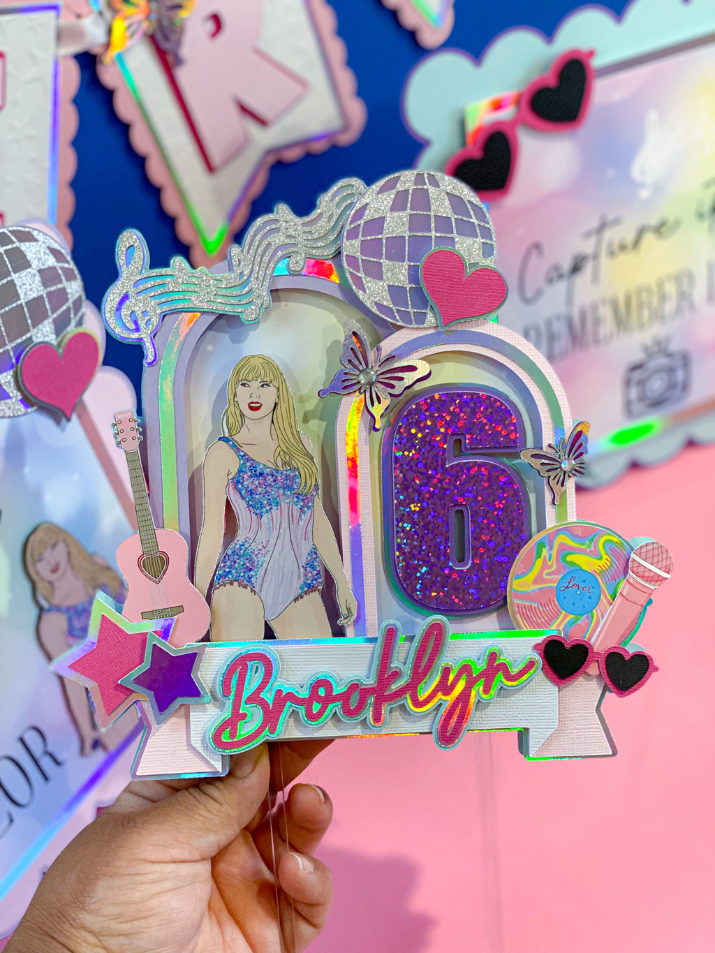 Taylor Swift Cake Topper