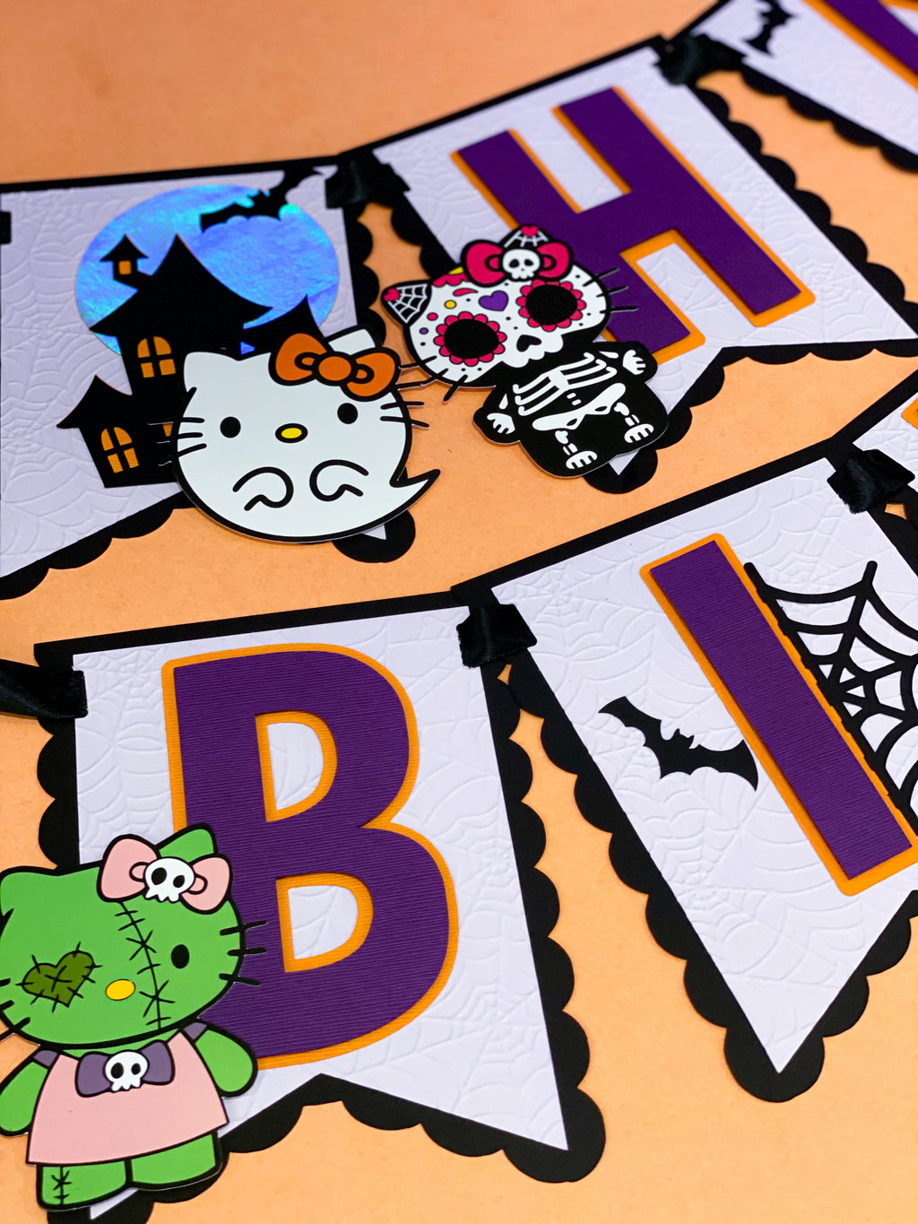 Hello Kitty Halloween Banner