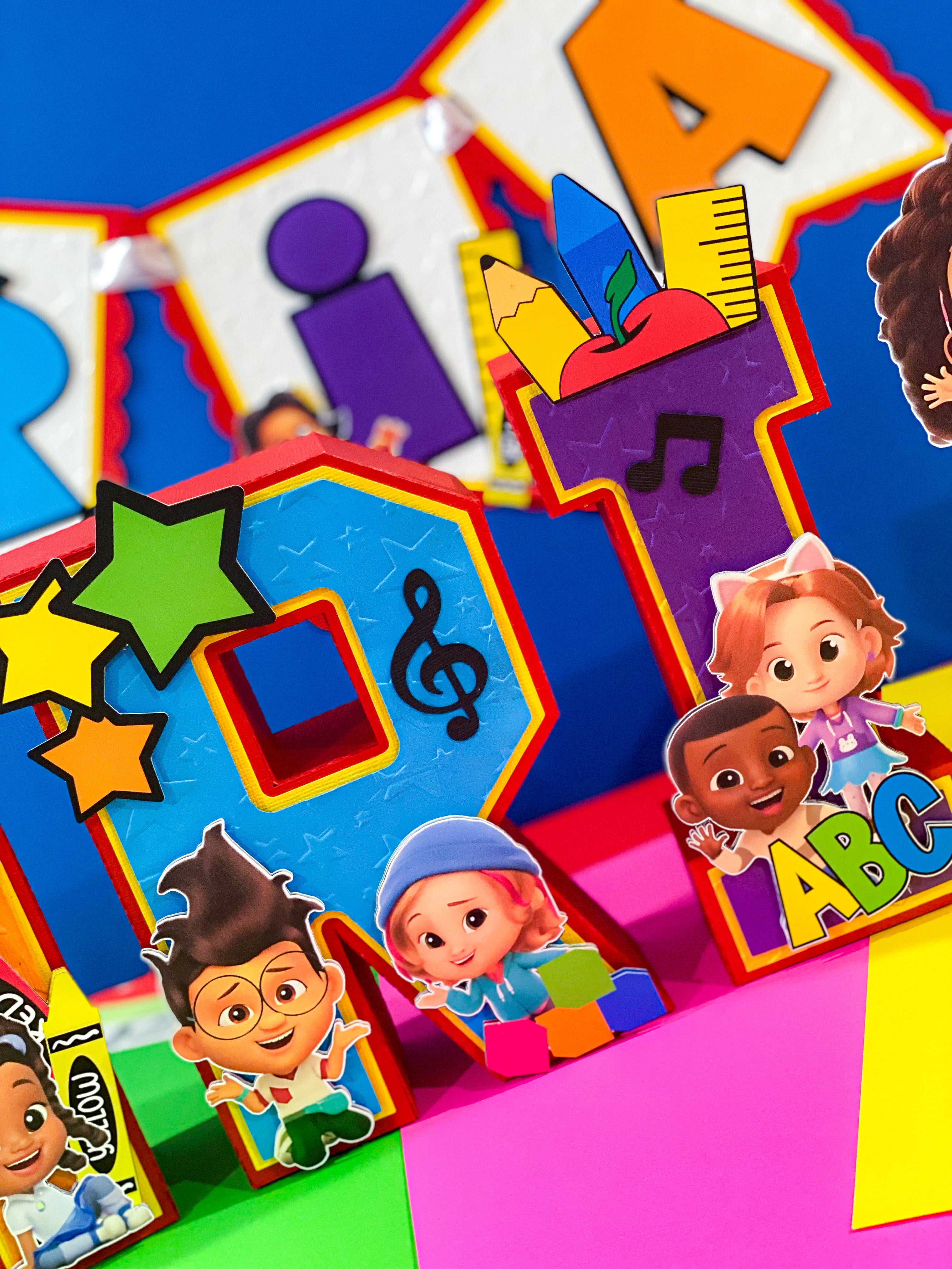 Kindergarten: The Musical 3D Letters or Numbers
