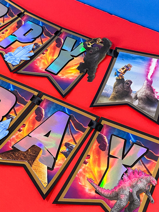 NEW King Kong Vs Godzilla Banner