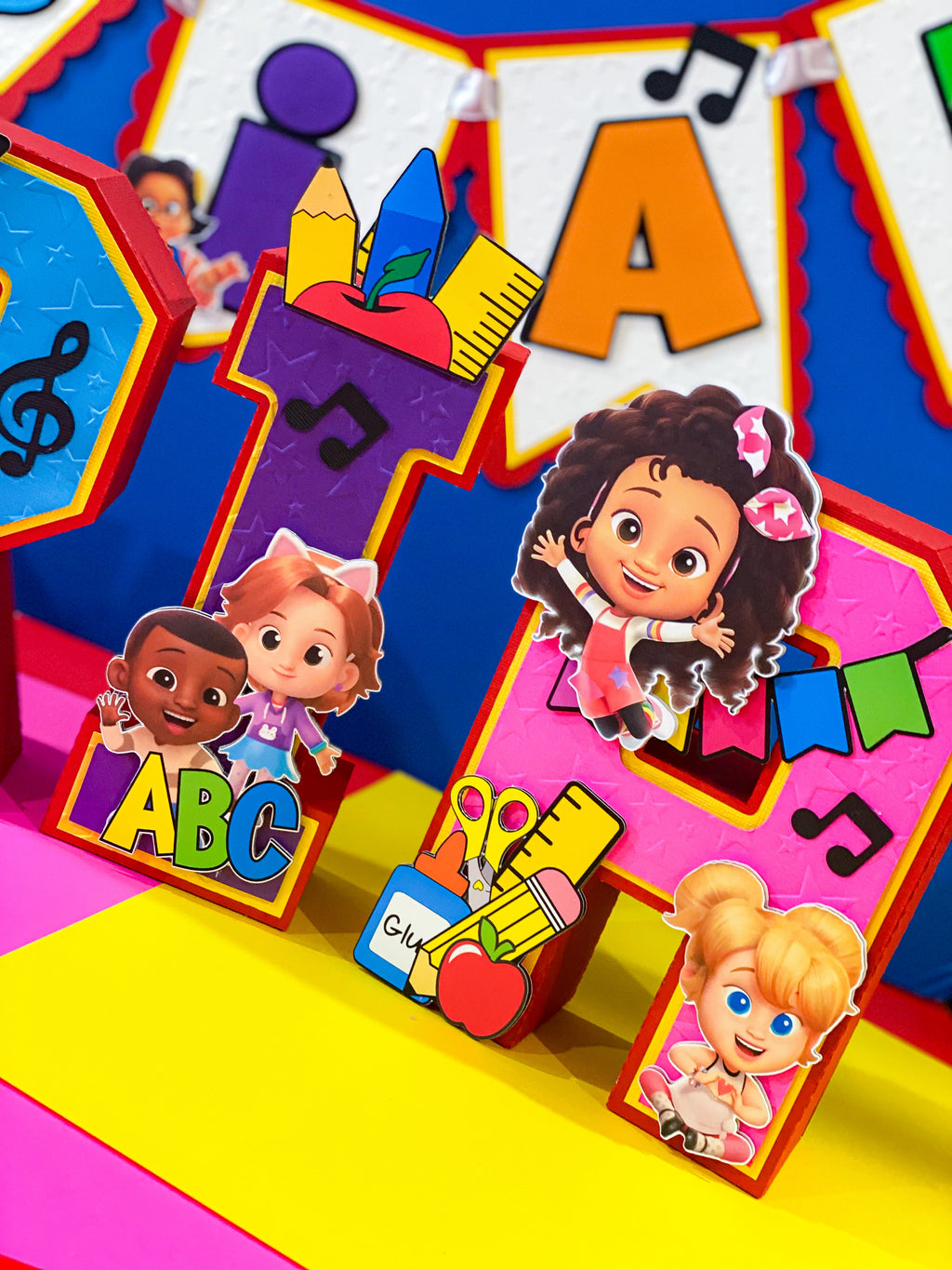 Kindergarten: The Musical 3D Letters or Numbers