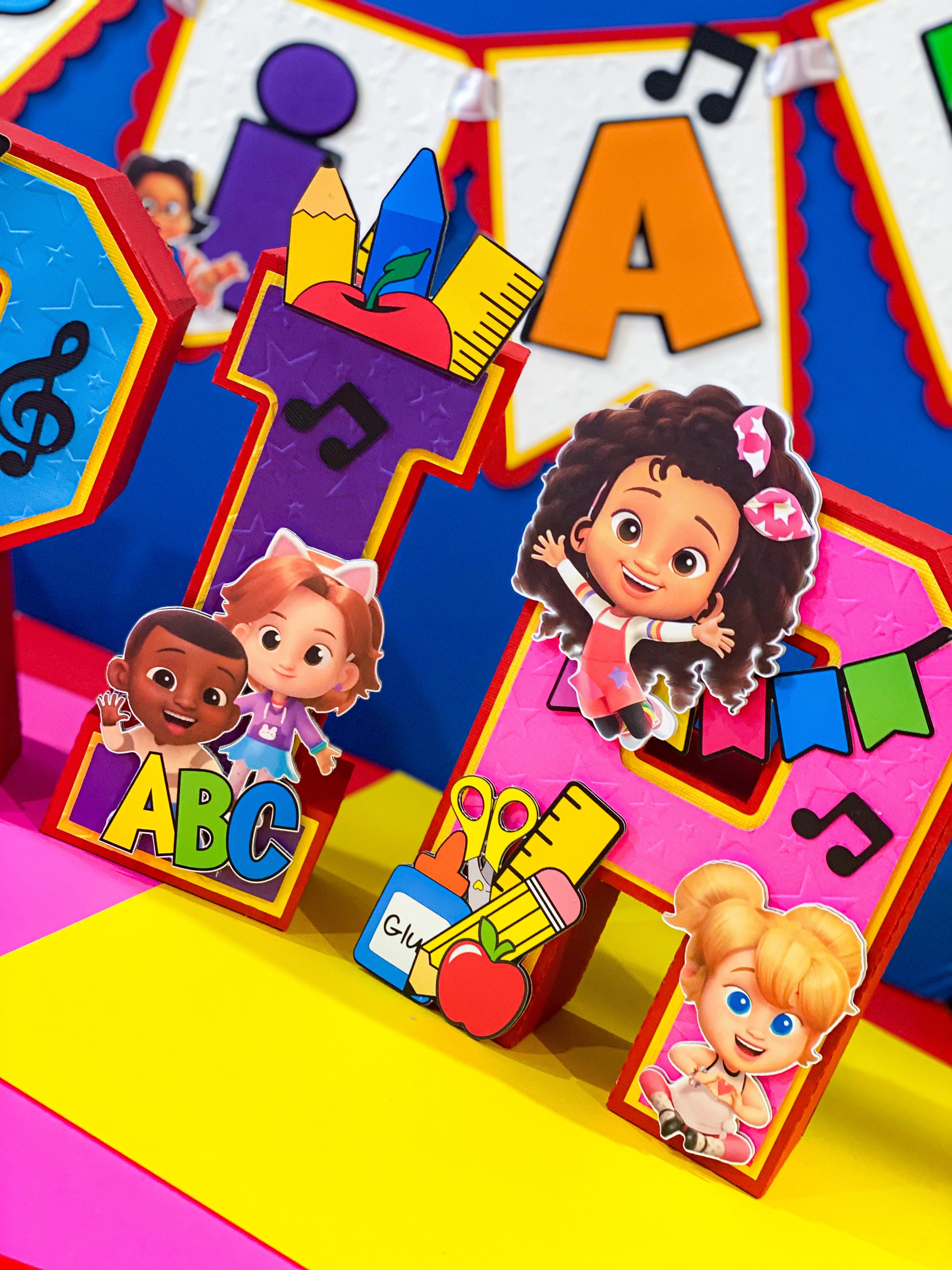 Kindergarten: The Musical 3D Letters or Numbers