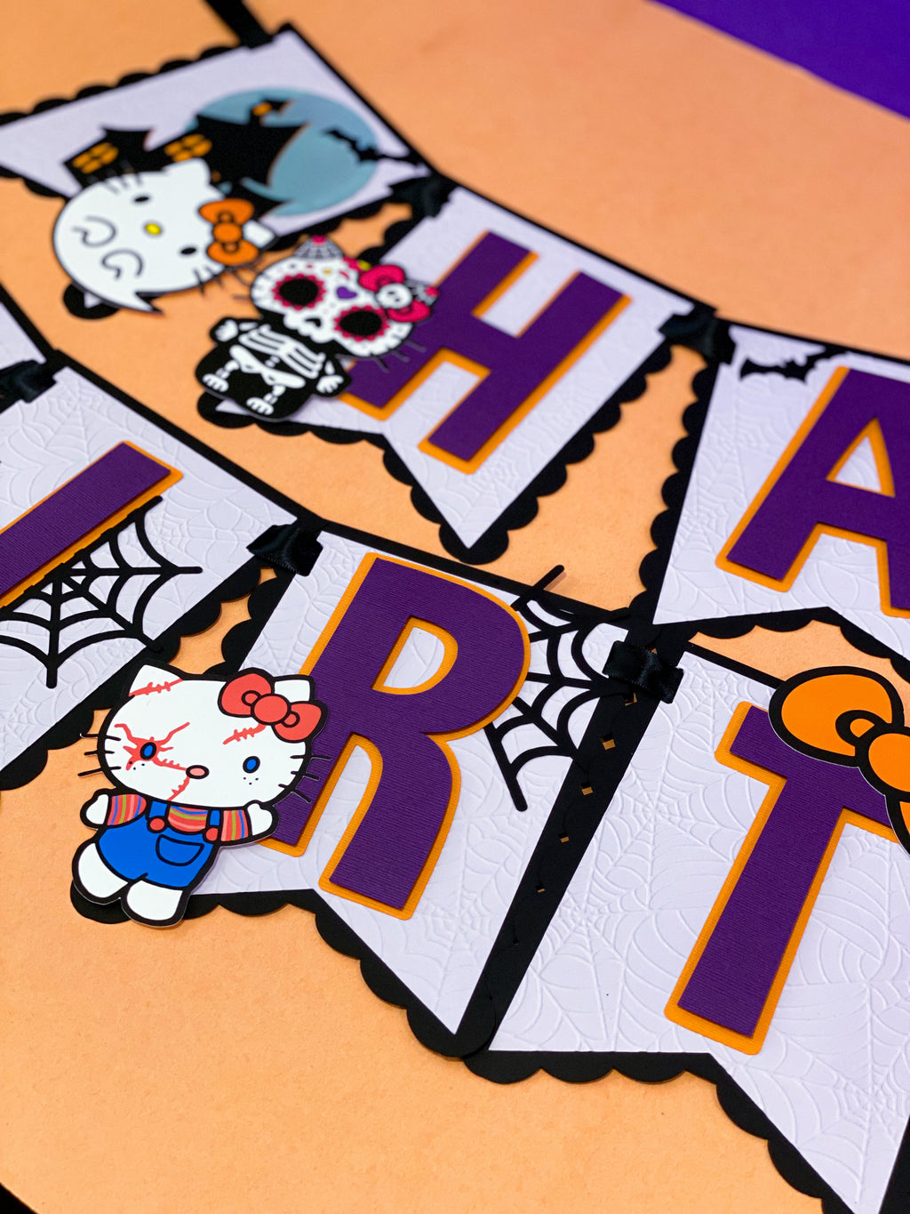 Hello Kitty Halloween Banner
