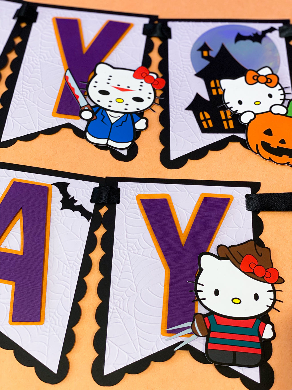 Hello Kitty Halloween Banner