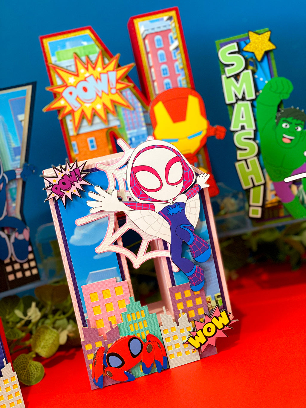 Spidey and Amazing Friends 3D Letters or Numbers