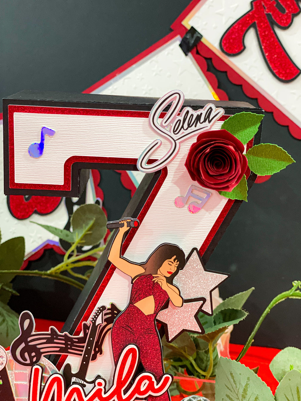 Large Selena 3D Letter or Number with Namer