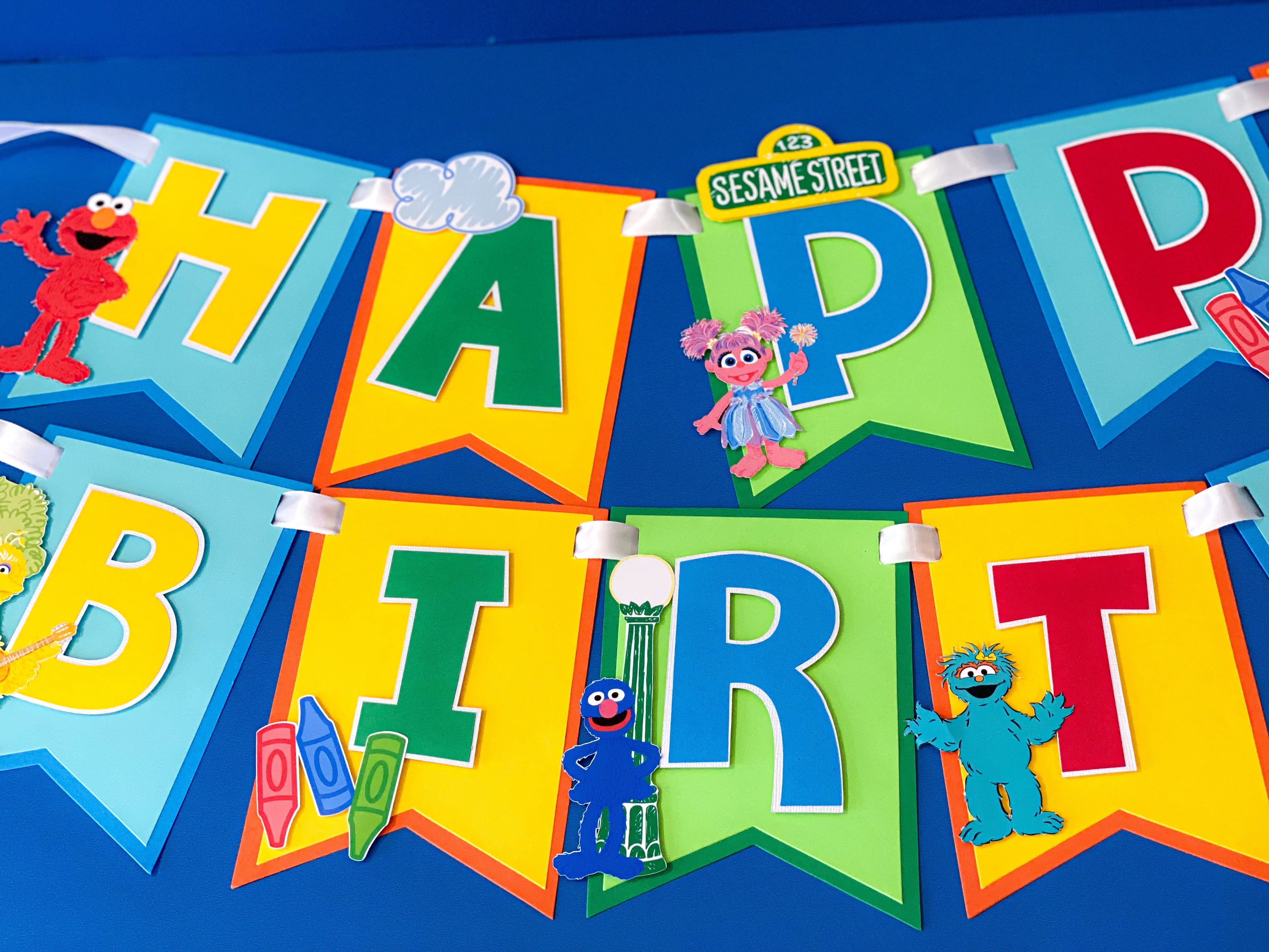 Sesame Street Elmo Banner