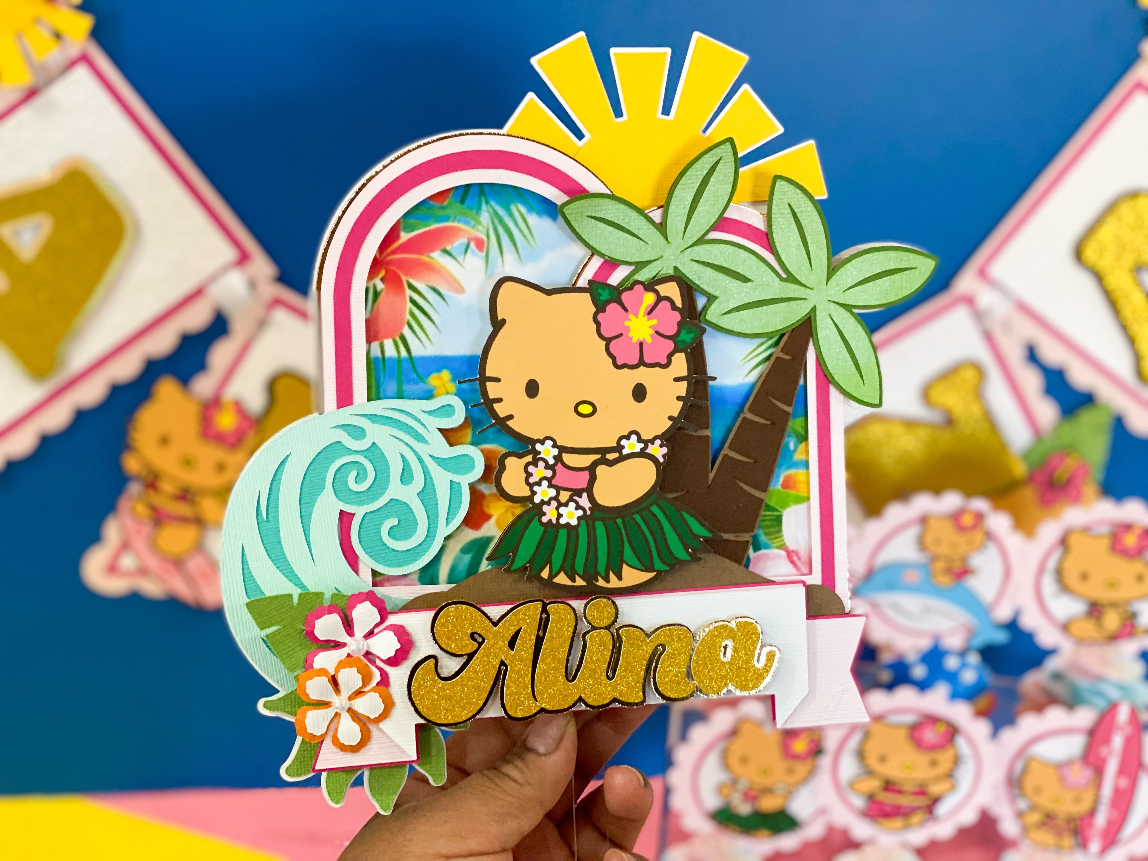 Hello Kitty Cake Topper